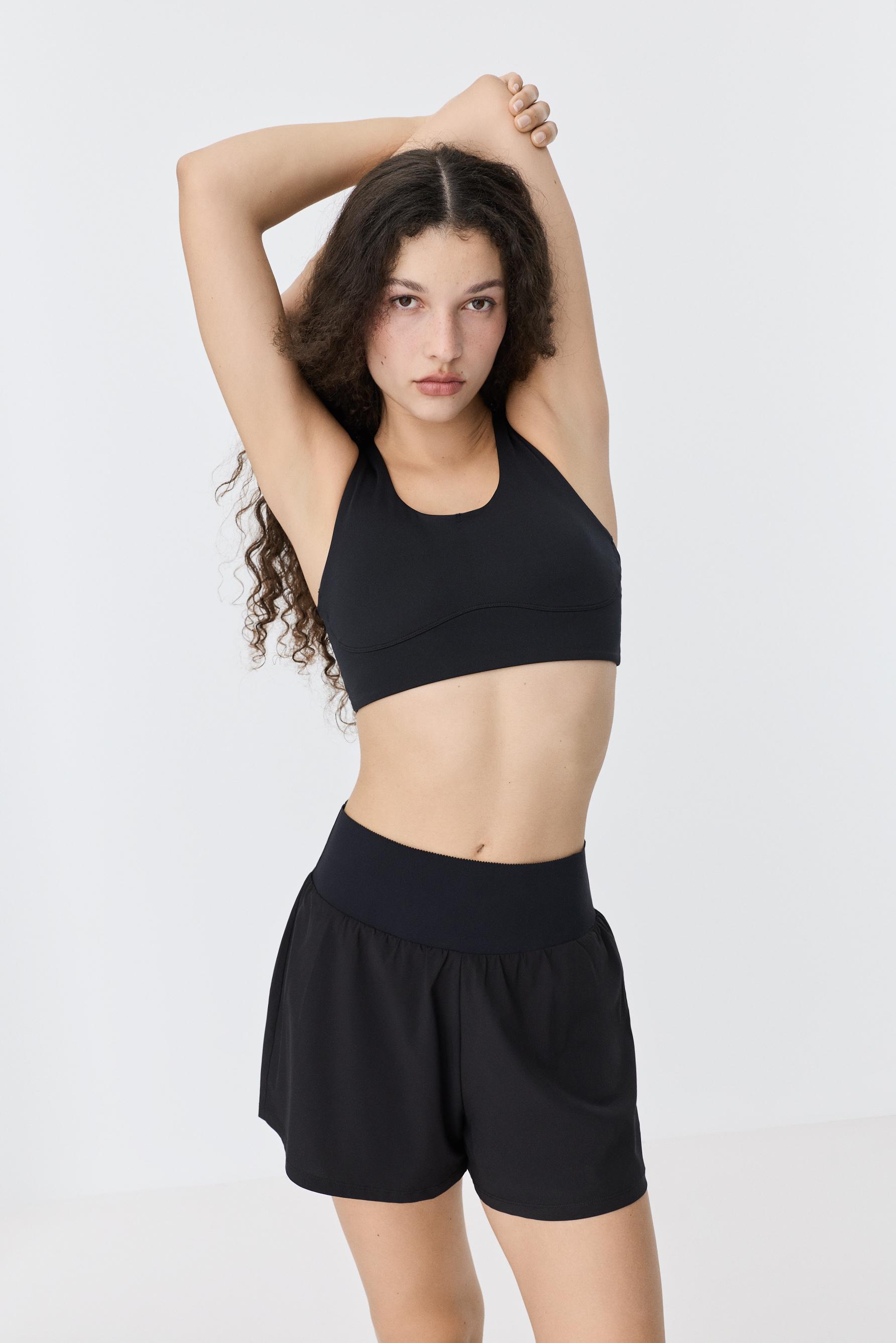 Short deportivo efecto moldeador