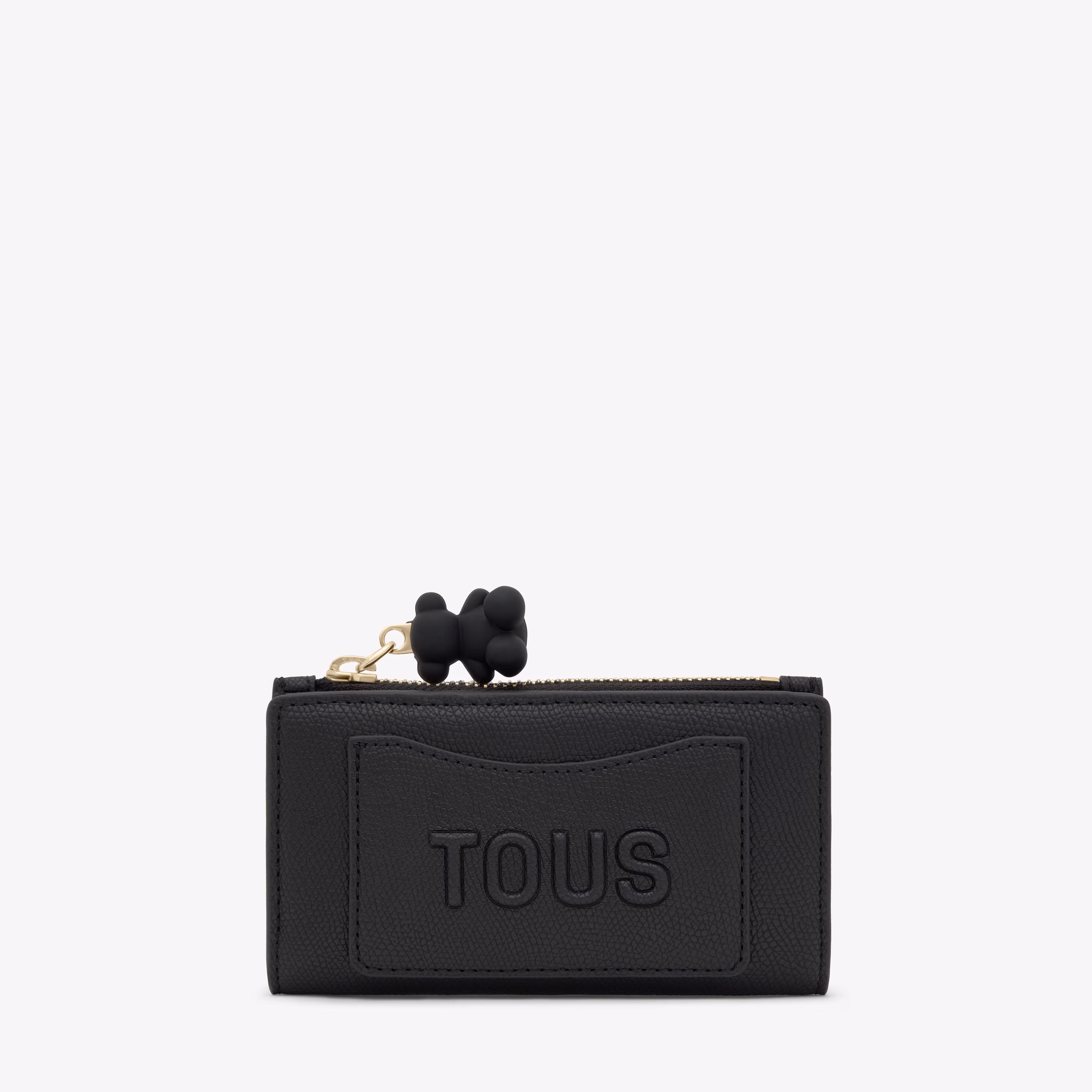 Cartera pequeña negra TOUS Back to basics