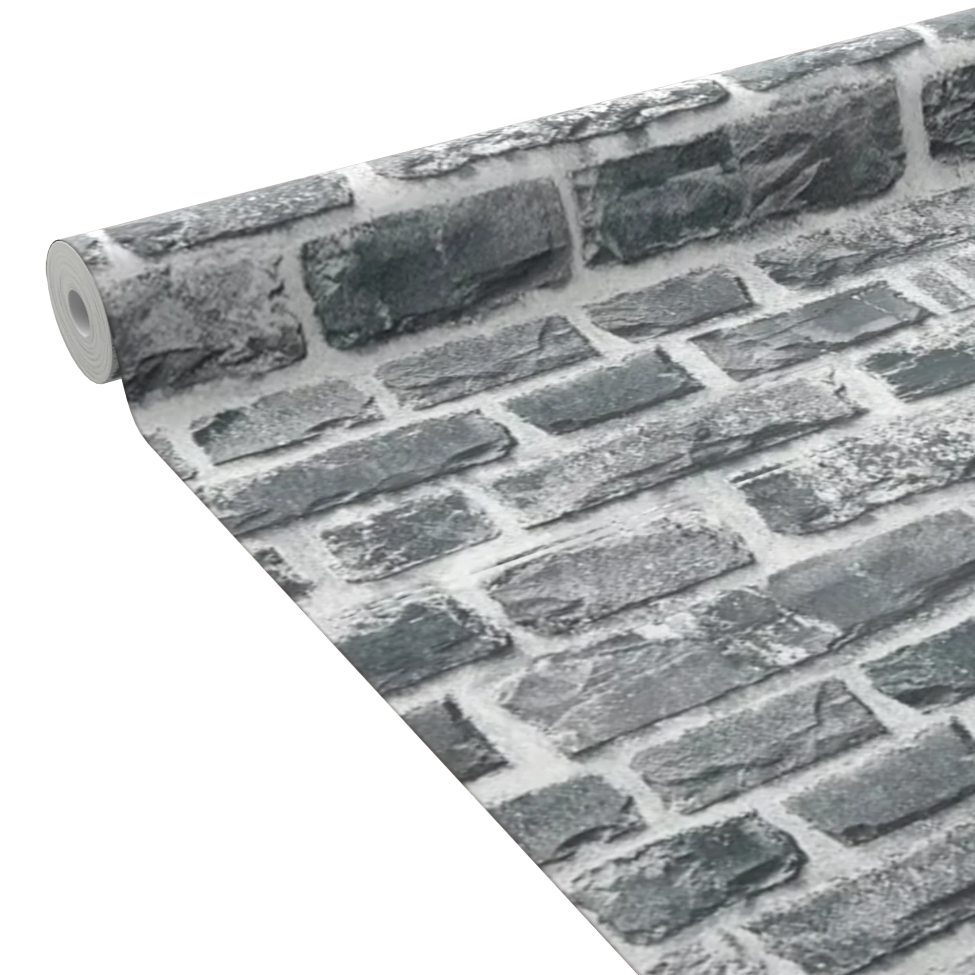 Papier peint intissé pré-encollé KENTUCKY gris foncé