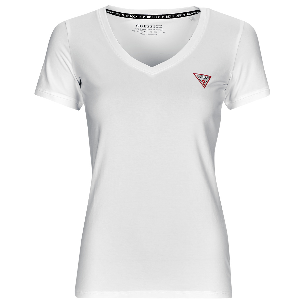 Guess - SS VN MINI TRIANGLE TEE - White