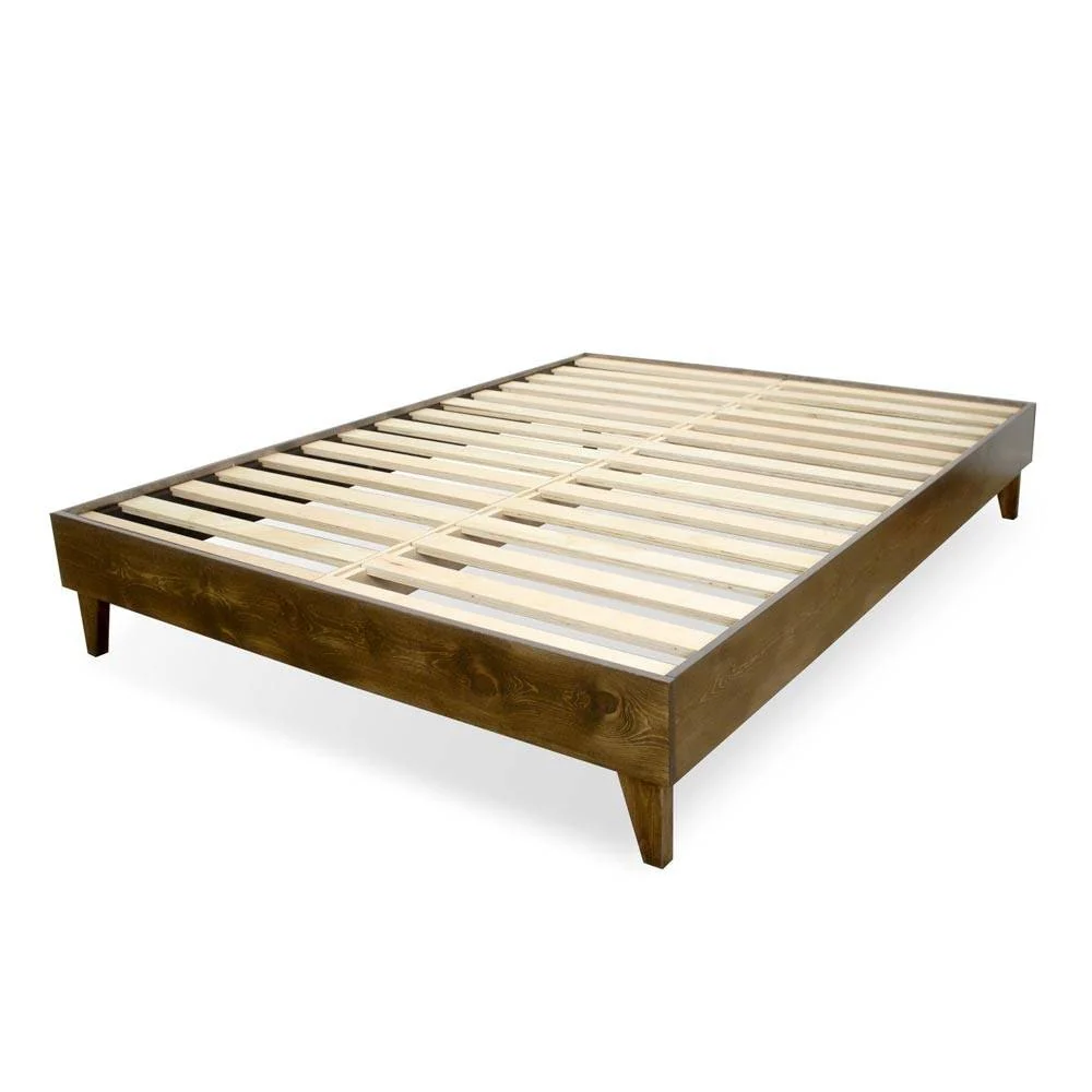 Kotter Home Solid Wood Mid-century Modern Platform Bed
