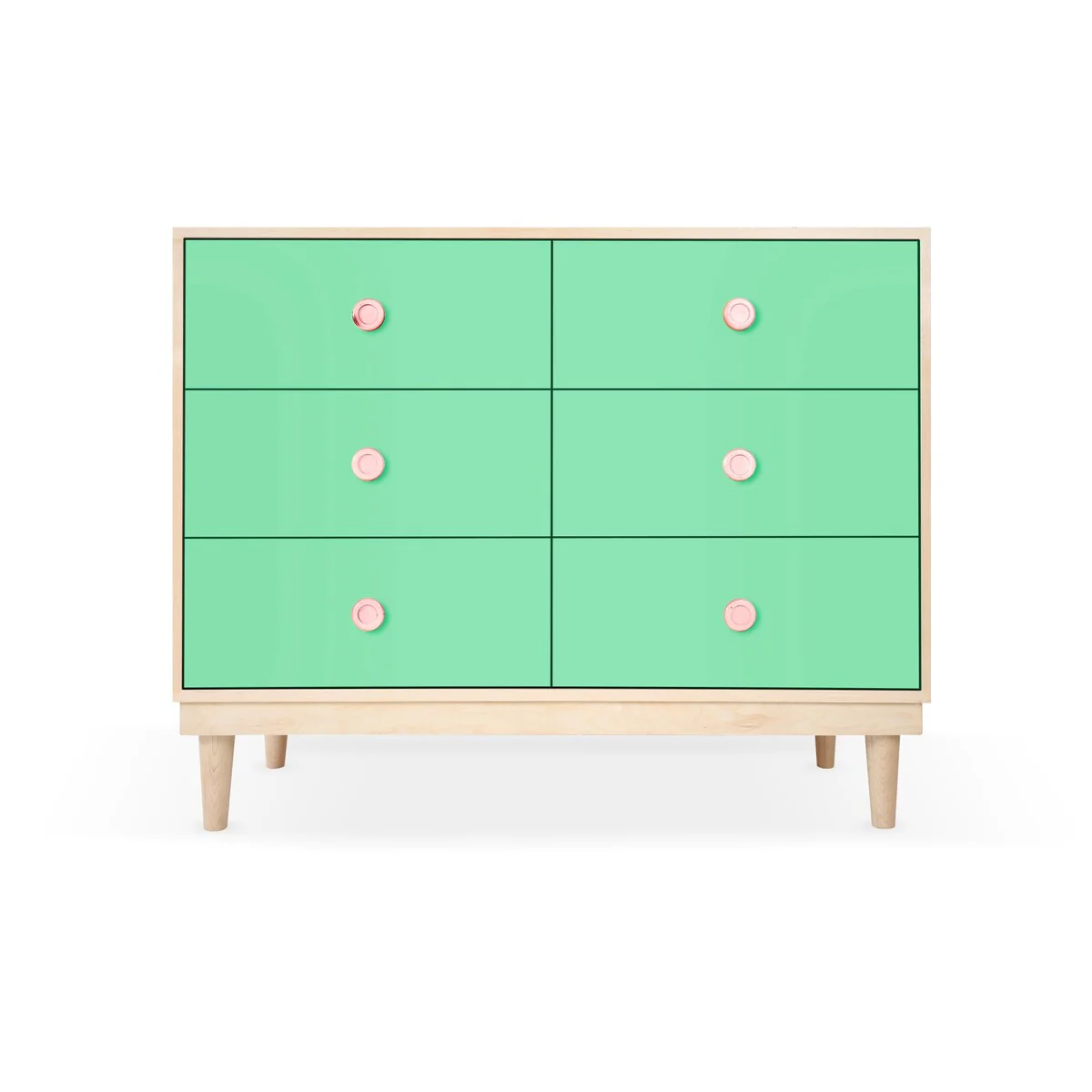 Lukka Modern Kids 6-Drawer Dresser - Nico & Yeye