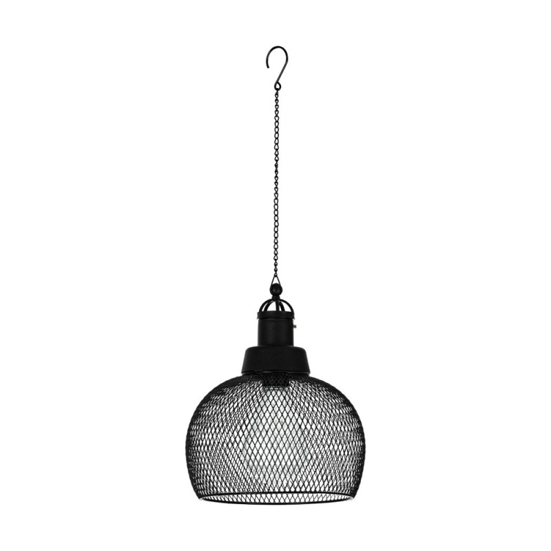 Suspension extérieure LED solaire noire Ø 18,5 cm 5 x 0,06 W EGLO