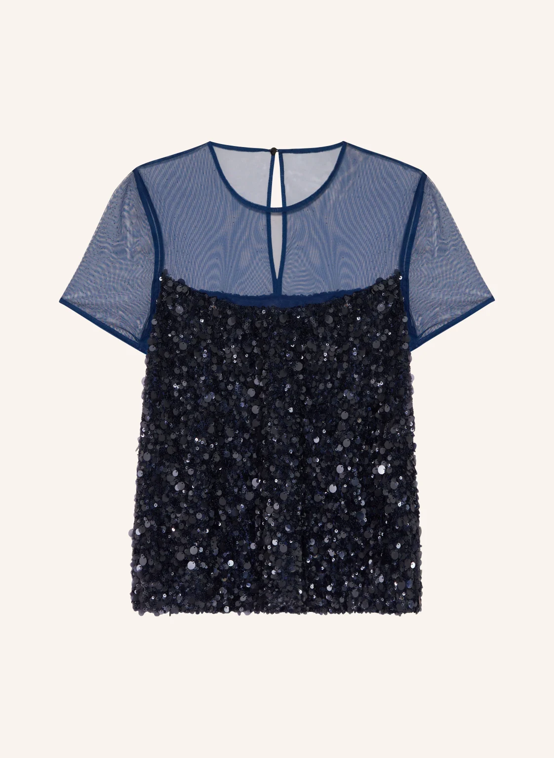 MARC CAIN Blusenshirt mit Pailletten