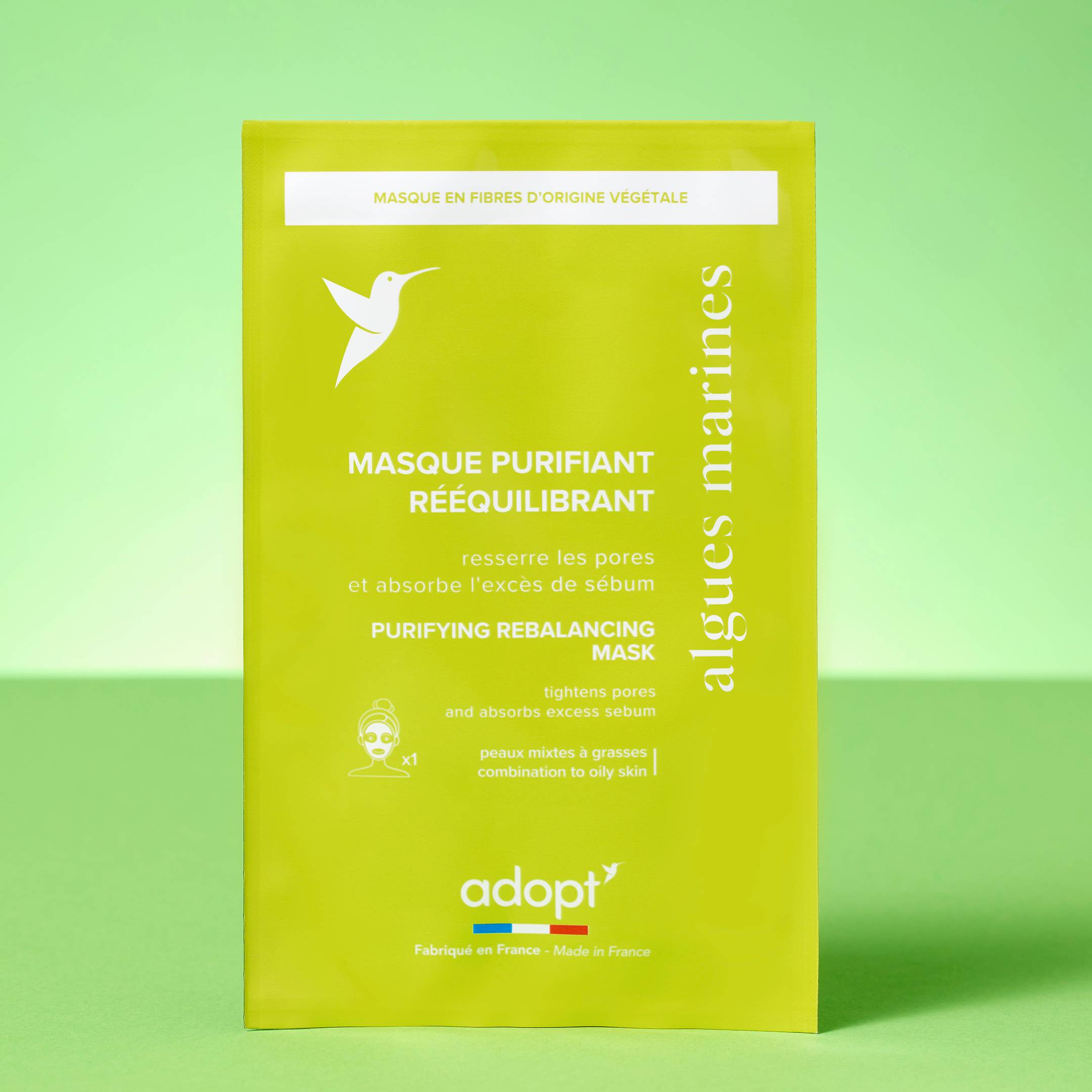 Purifiant & MatifiantMASQUE PURIFIANT RÉÉQUILIBRANTaux algues marines x1