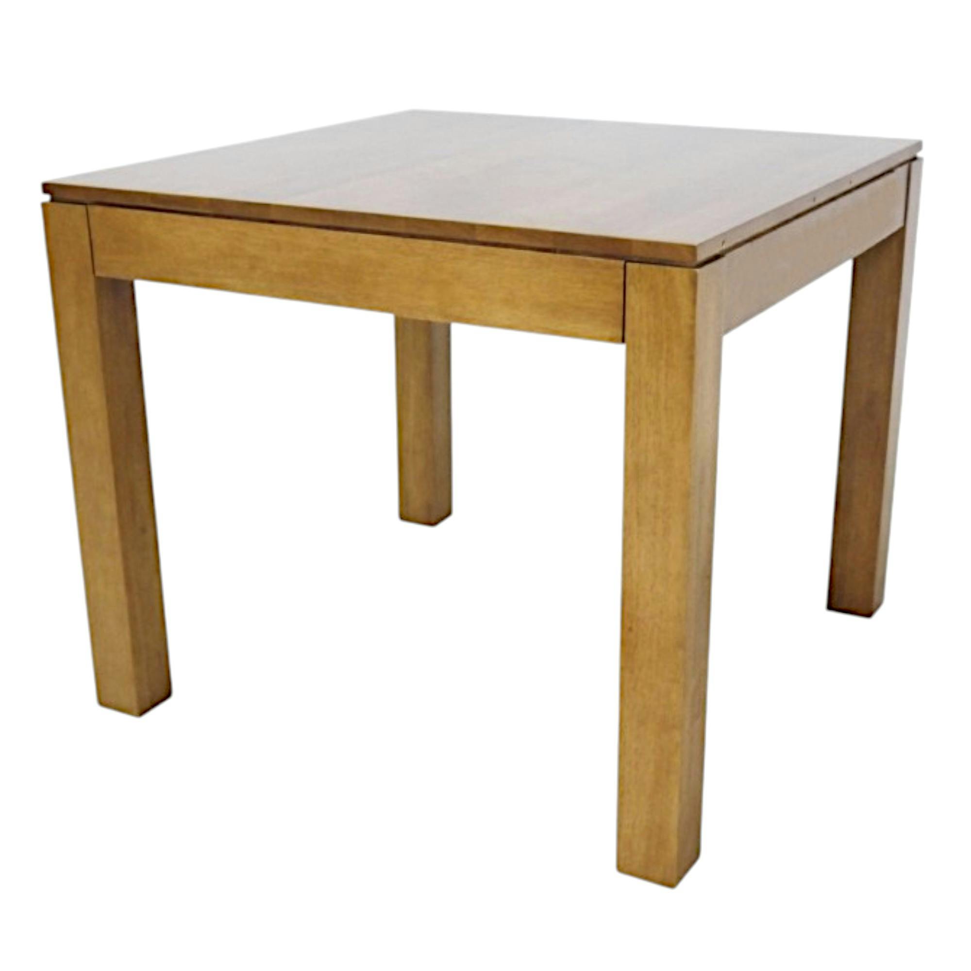 Table de repas Hévéa 80x80x74cm GALA