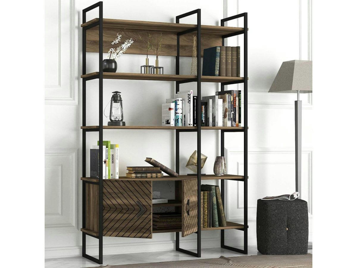 BAKO - BAKO - Bibliothèque Noyer