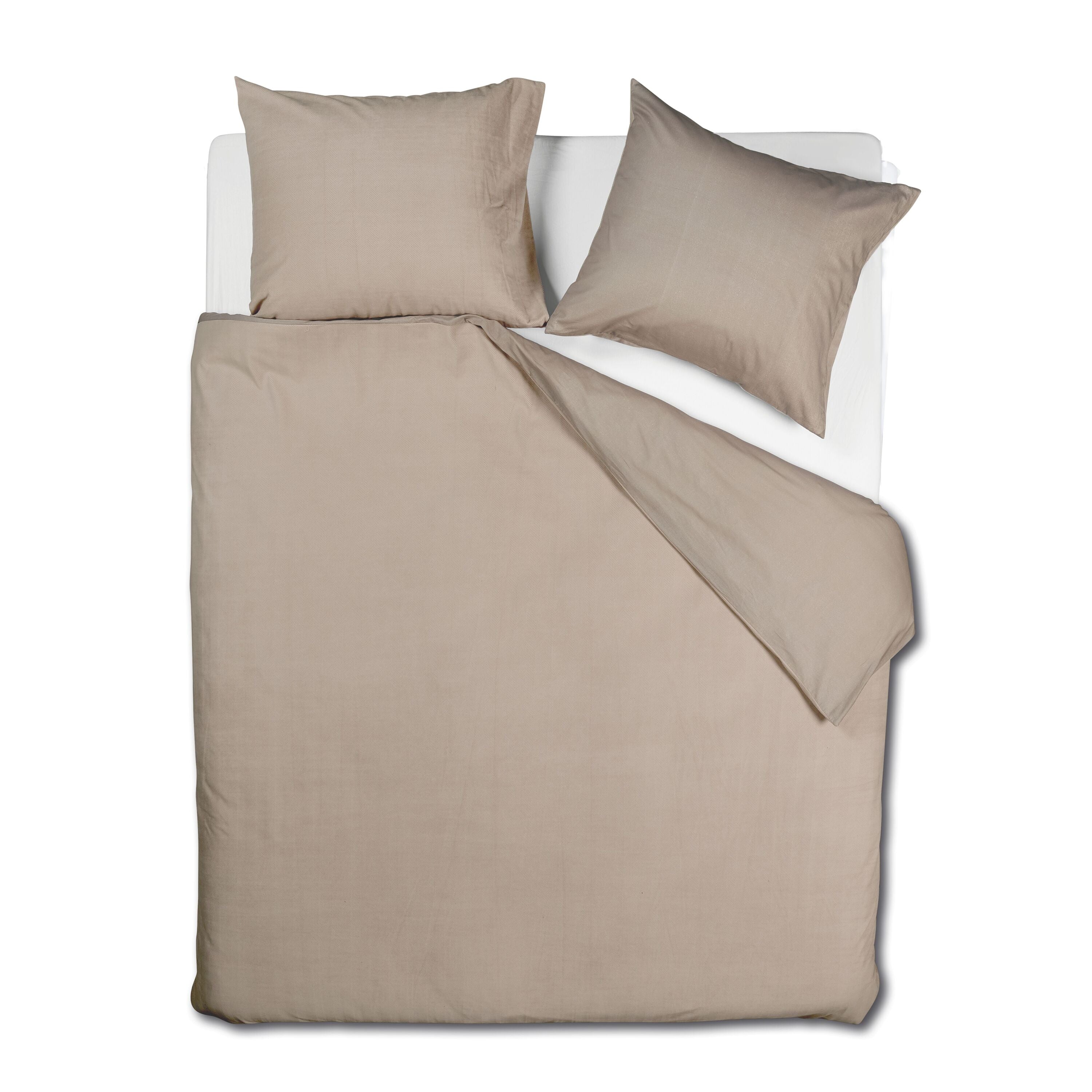 Rivièra Maison Connor Dekbedovertrek 200 x 200/220 cm - Zand