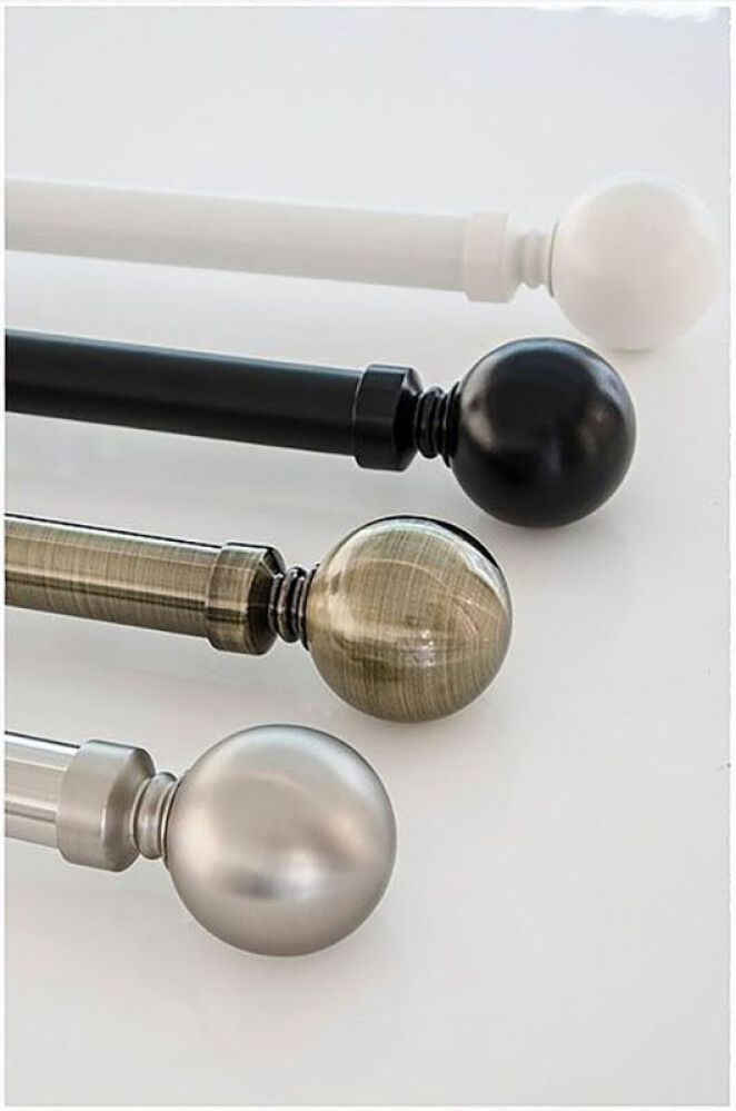GARDINSTANG HASTA COMET 16/19MM 130-240CM HVIT