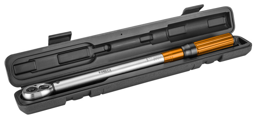 Klucz dynamometryczny dwukierunkowy 1/2", NEO 08-835
