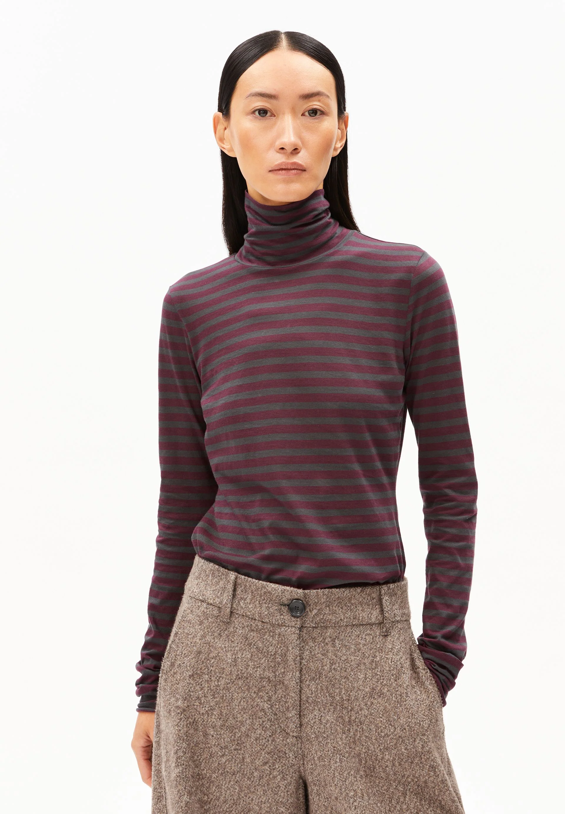 GRAZILIANAA GESTREIFTES LANGARMSHIRT