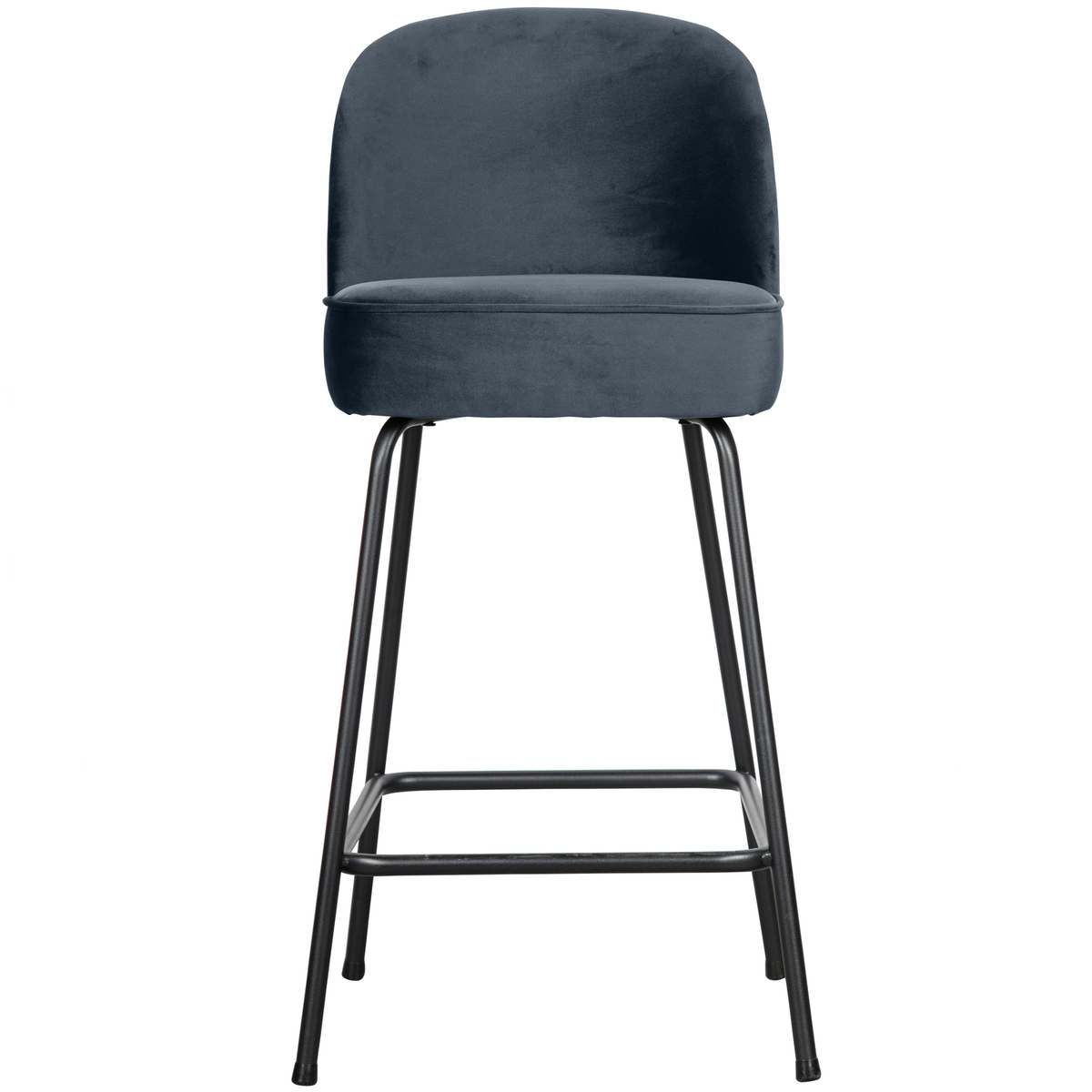 WOOOD barstoel Vogue - Velvet - Teal - 89x50x55