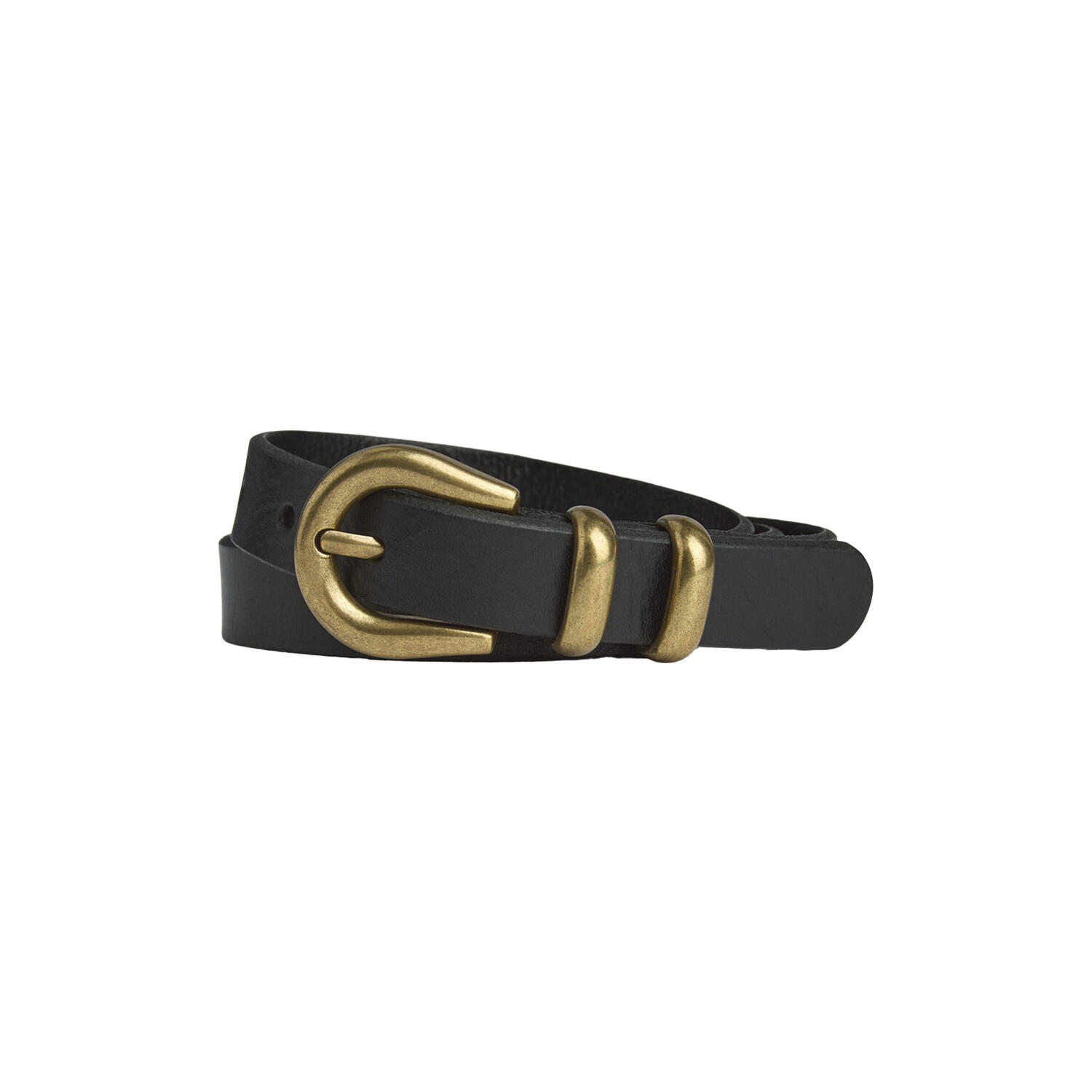 ScarletMBG Belt, black w/br. gold