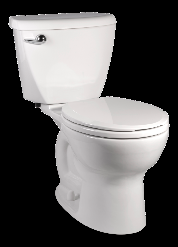 American Standard Ravenna 3 2-Piece Round Bowl Toilet with Slow Close, White, 6-L
