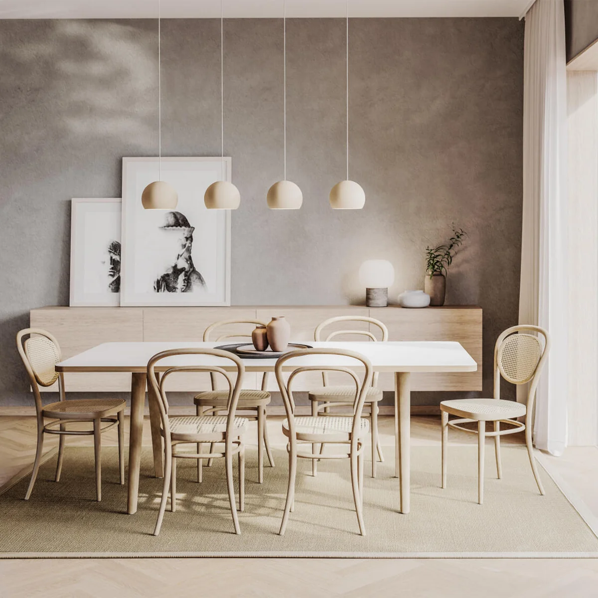 Thonet - 214 Bugholzstuhl