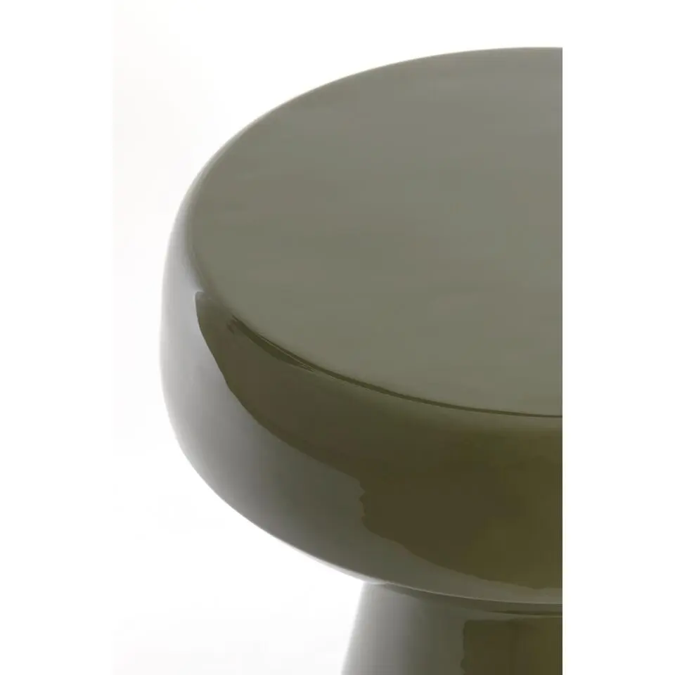 Bijzettafel Dakwa - Groen - &Oslash;38cm