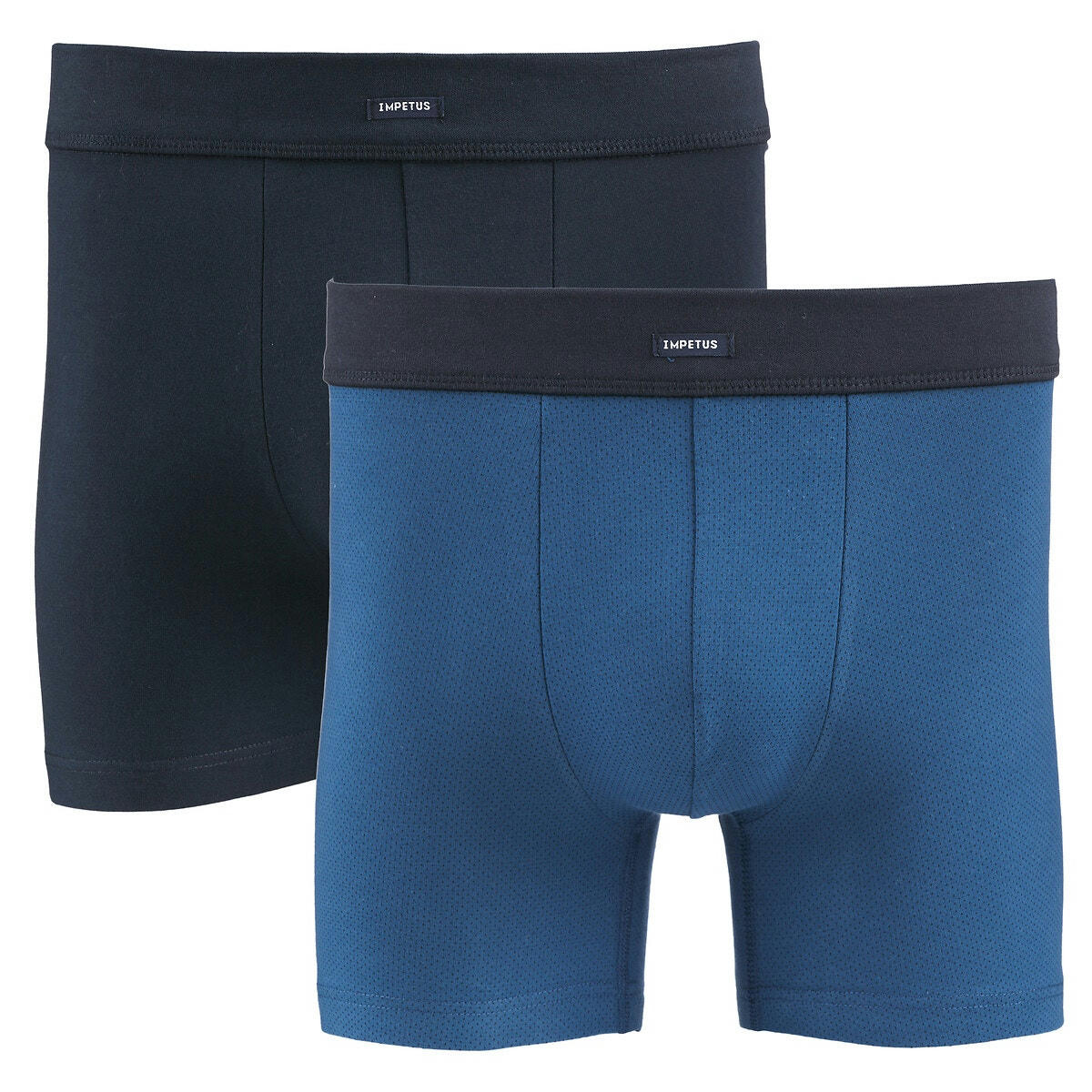 Lot de 2 boxers unis