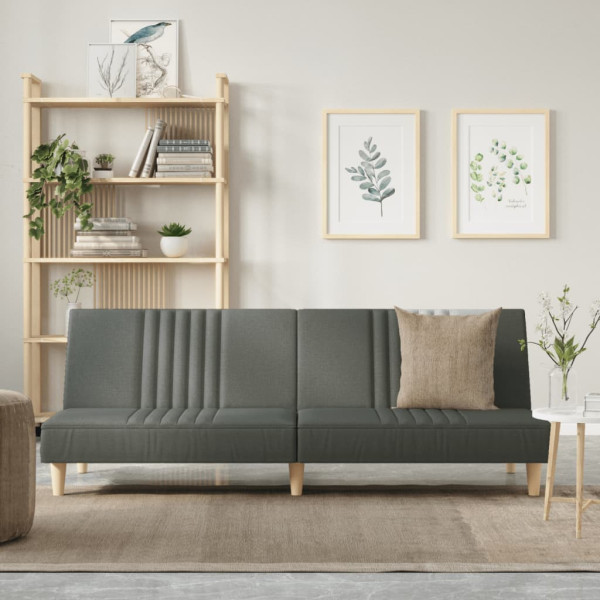 Rozkładana sofa SzaryTkanina vidaXL