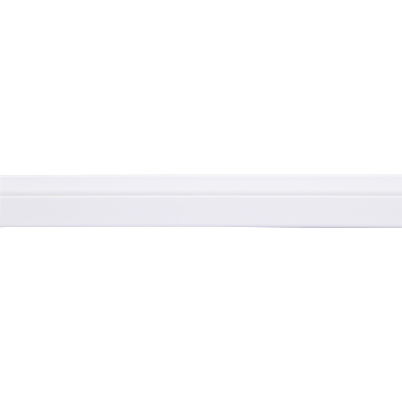 Profil U en PVC blanc 260 x 1,2 x 1,5 cm