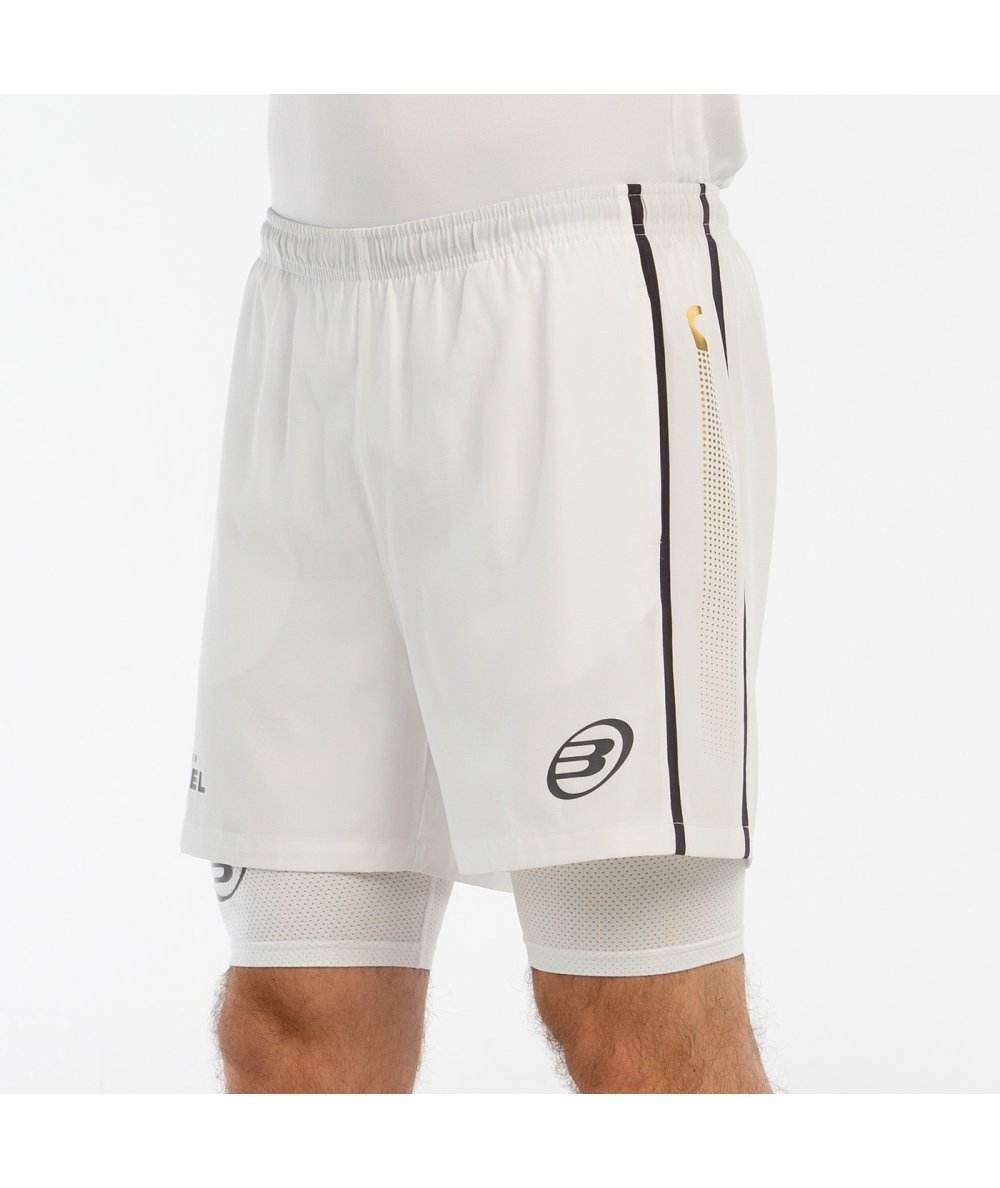 SHORT BULLPADEL BARDE BLANCO