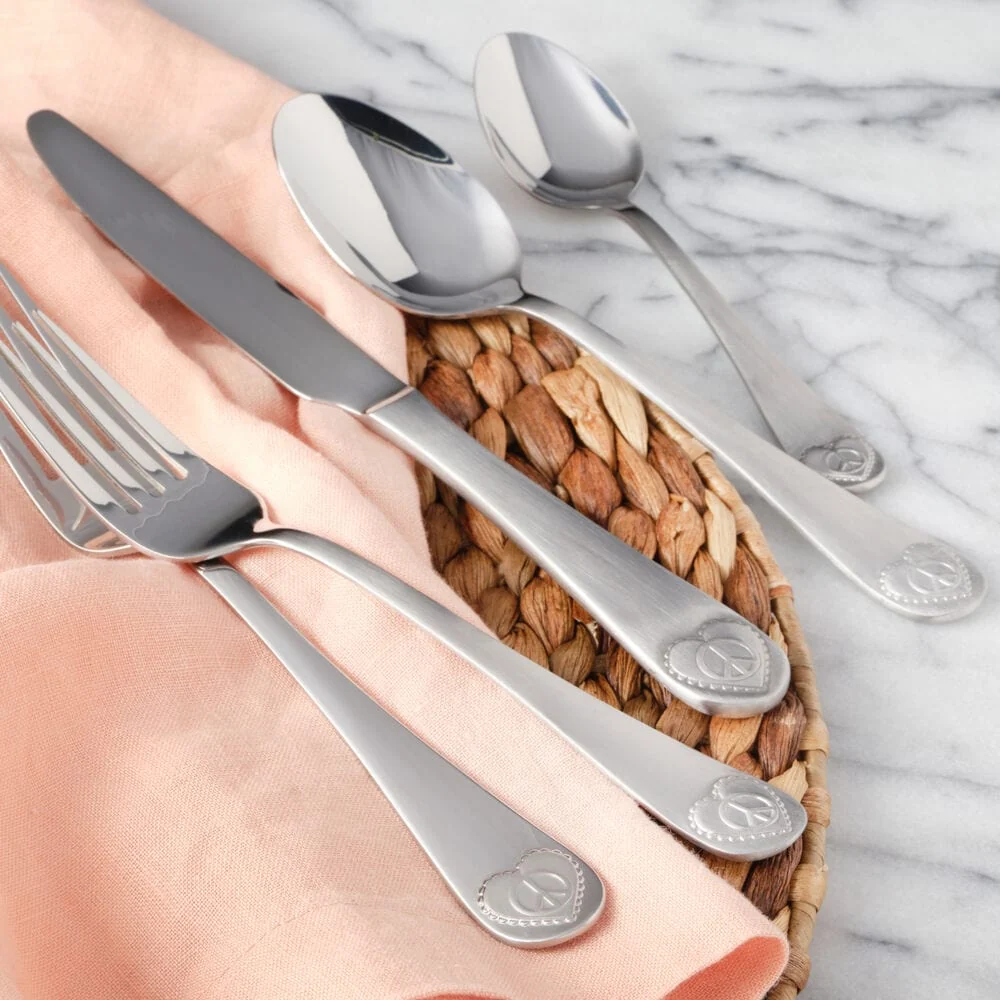 Peace 20 Piece Flatware Set, Service for 4