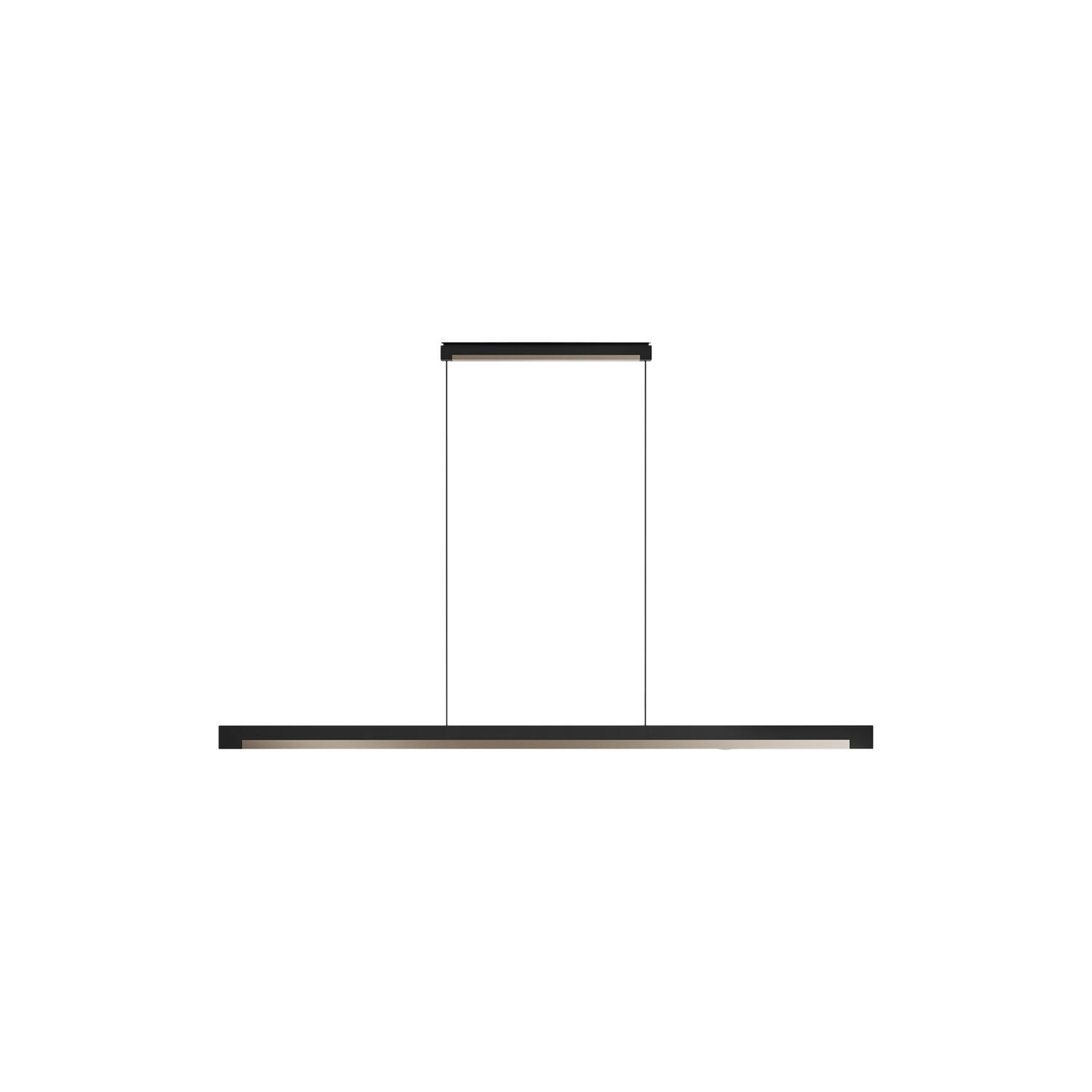 INLAY S1400 LINEAR pendel, matt black/satin gold