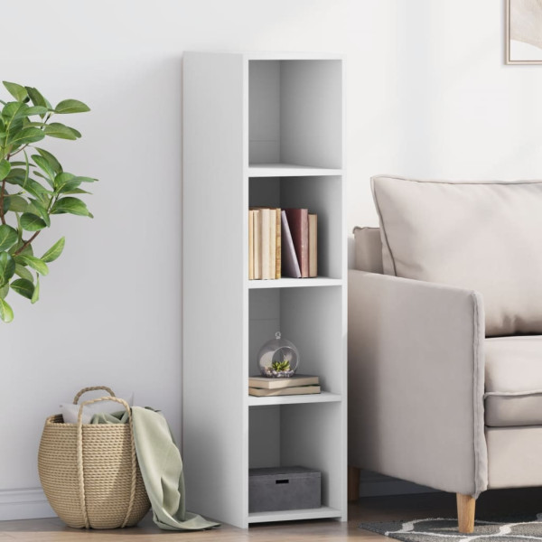 Szafka Biała 30x41x124 cm do Salonu Pokoju Sypialni