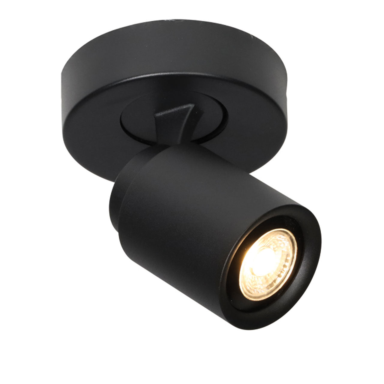 Freelight spot Razza - 1 lichts - 11 x 14  cm - zwart