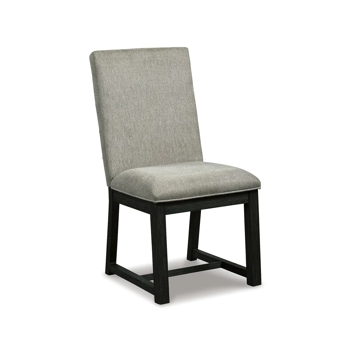 Signature Design by Ashley Bellvern Gray/Black Dining Chair - 19.5 W x 23.5 D x 38 H