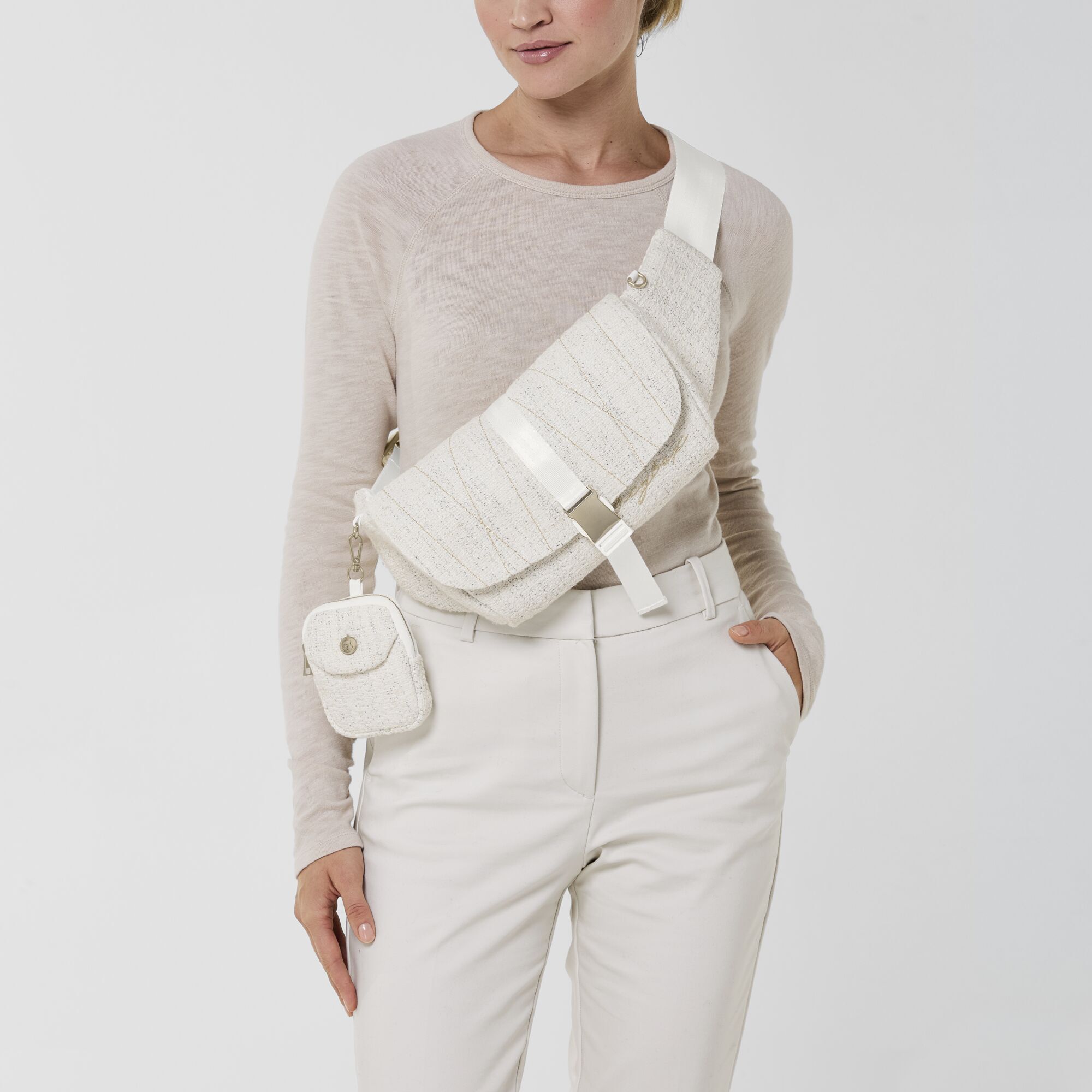 CYBEX Platinum Belt Bag Bouclé