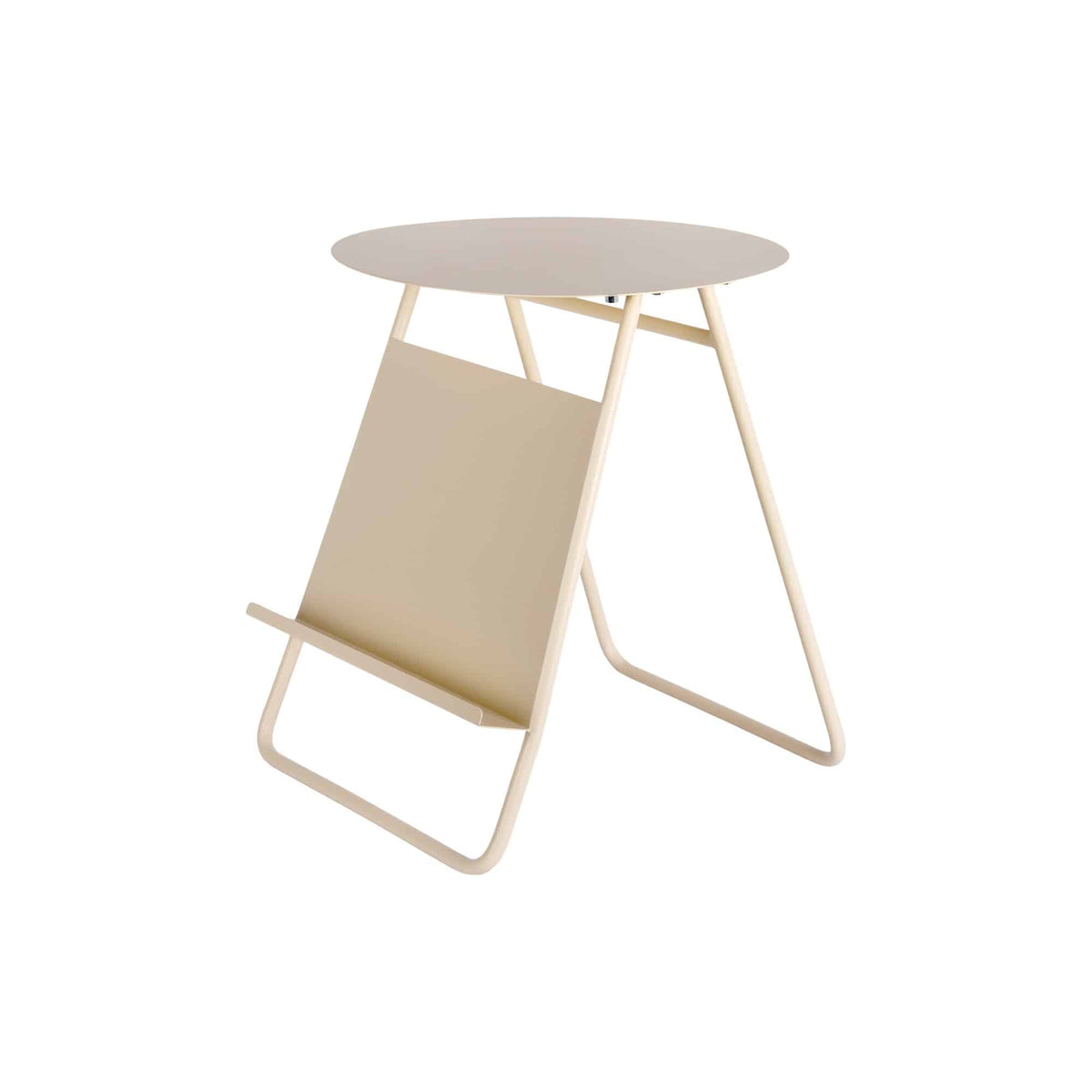 Leitmotiv bijzettafel Esencia - wit - Ø40cm