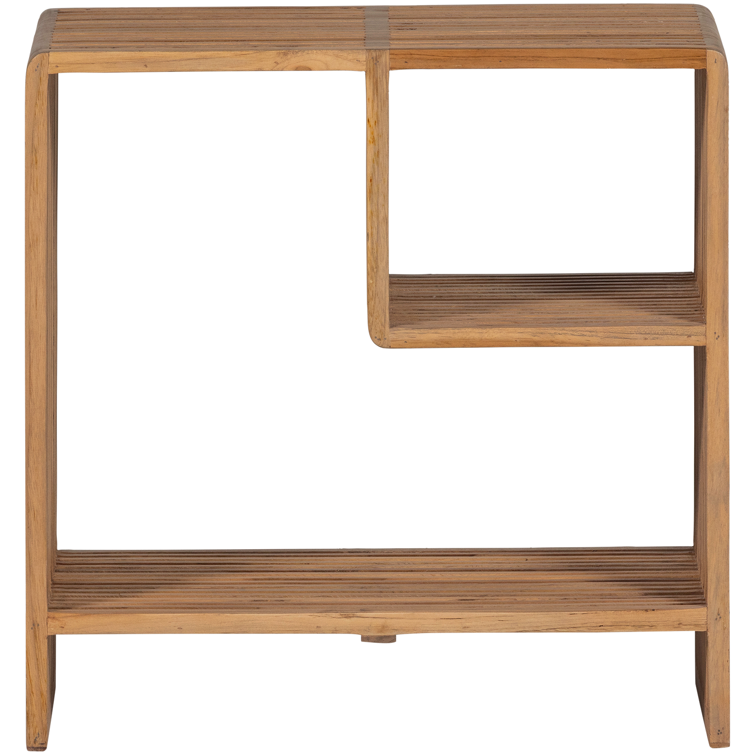 WOOOD sidetable recycled teak Jasmijn - Naturel - 55x55x30