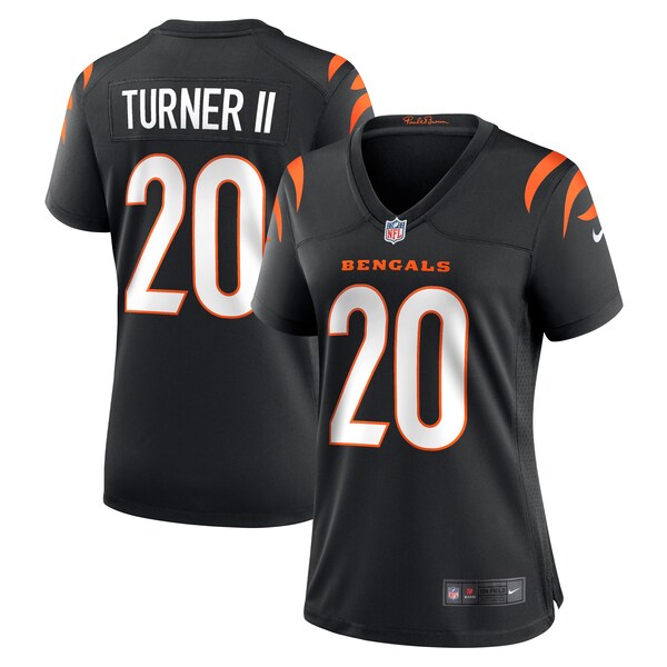 DJ Turner Cincinnati Bengals Nike Women's Team Game Jersey -  Black
