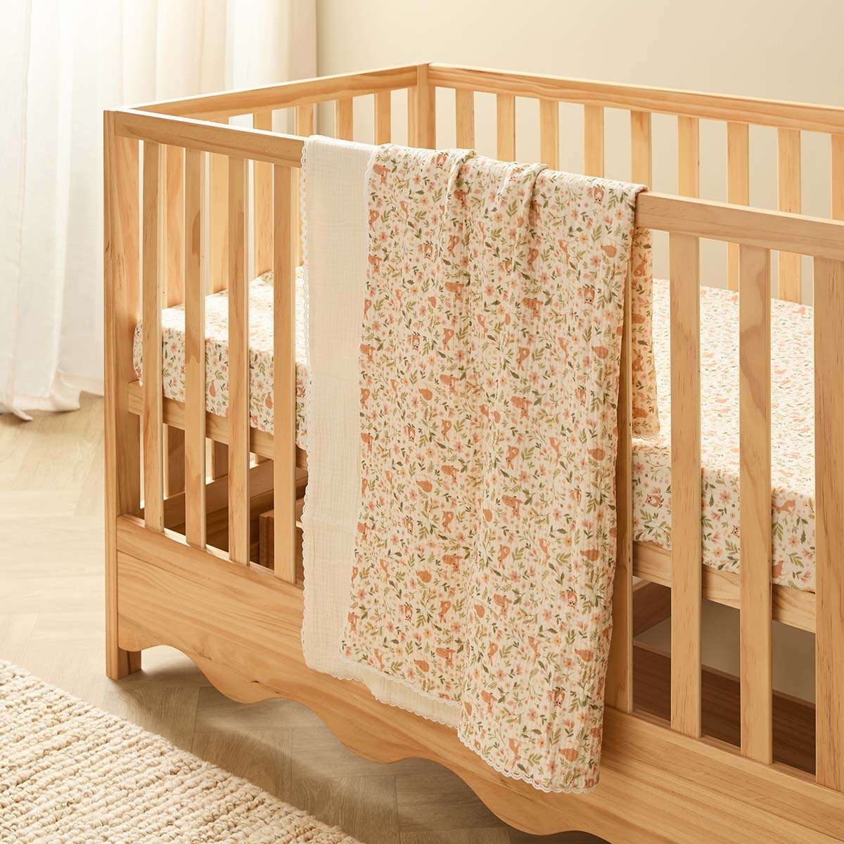 Organic Cotton Blanket - Bush Walk