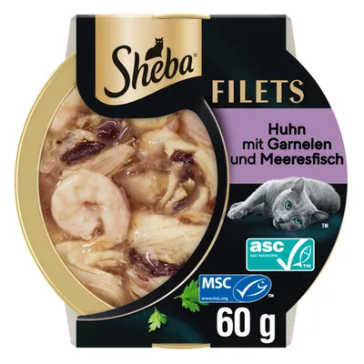 Sheba Fillets 32 x 60g