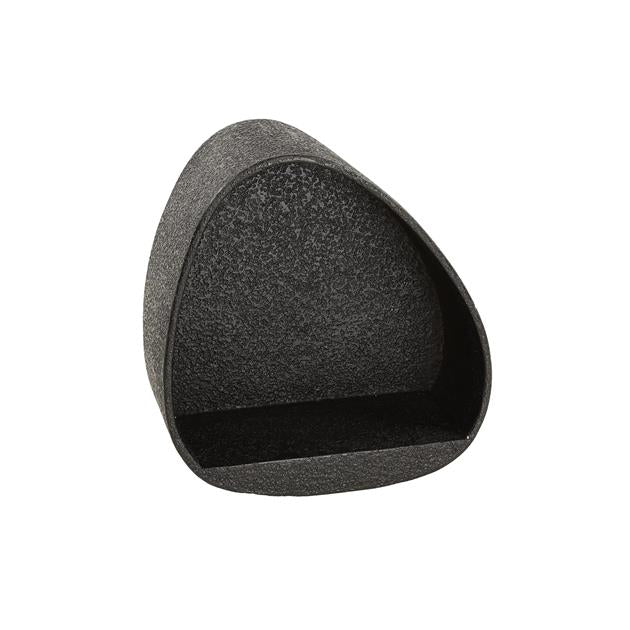 Giga Meubel Wandschap Metallic Driehoek - Grijs Metaal - 42x21x45cm