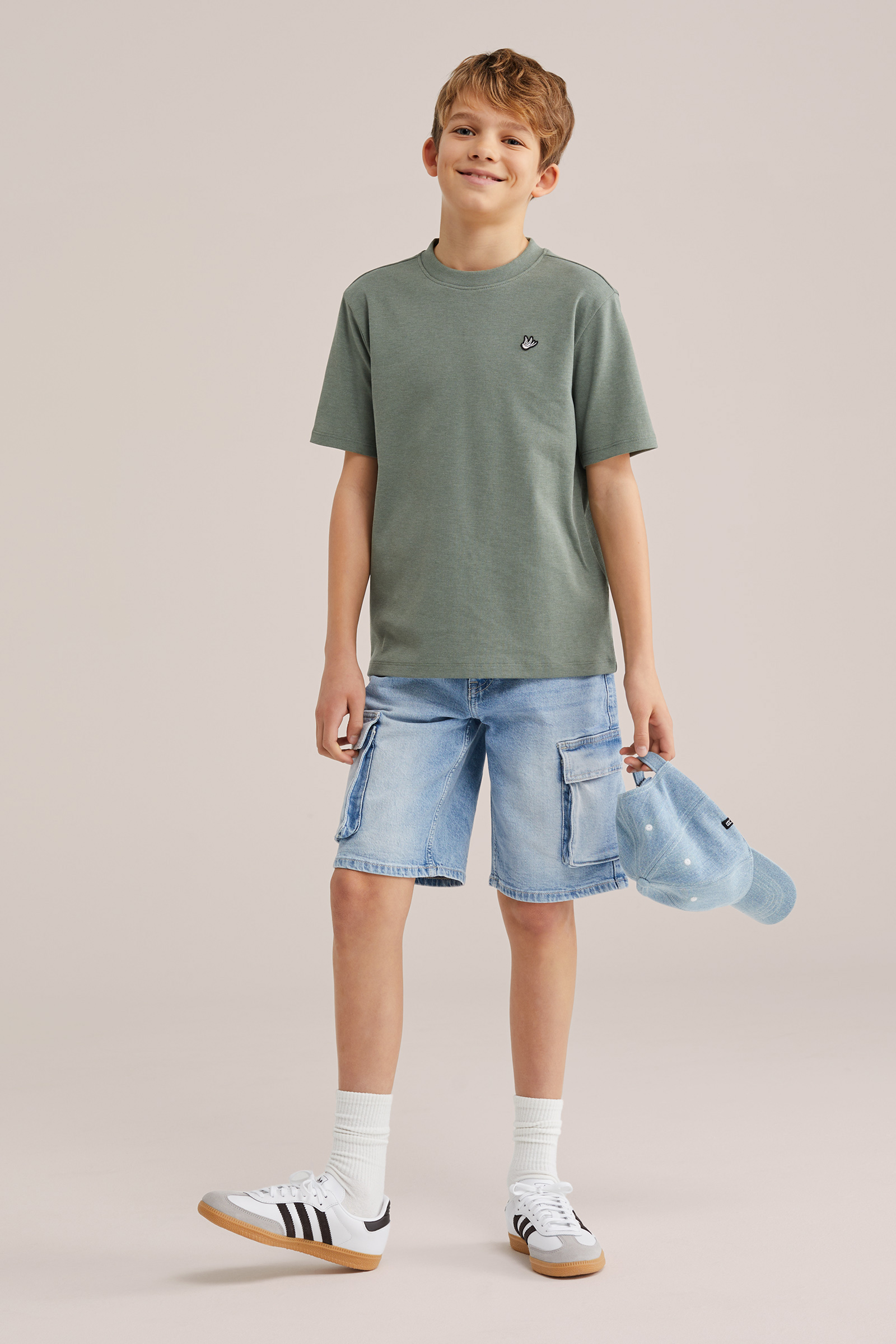 Jongens regular fit T-shirt met embroidery