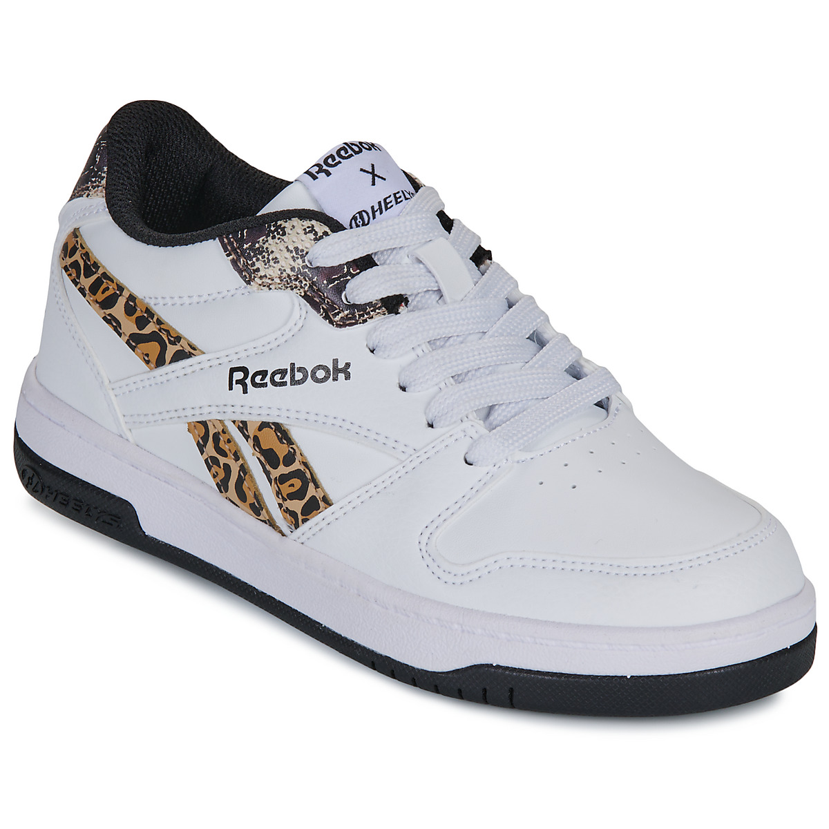 Heelys - REEBOK BB4500 LOW - White / Leopard