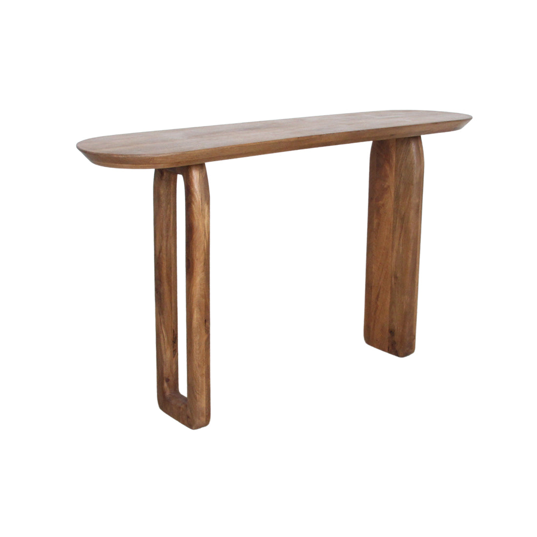 Raw materials bijzettafel Bullnose - bruin - 140x35x80 cm