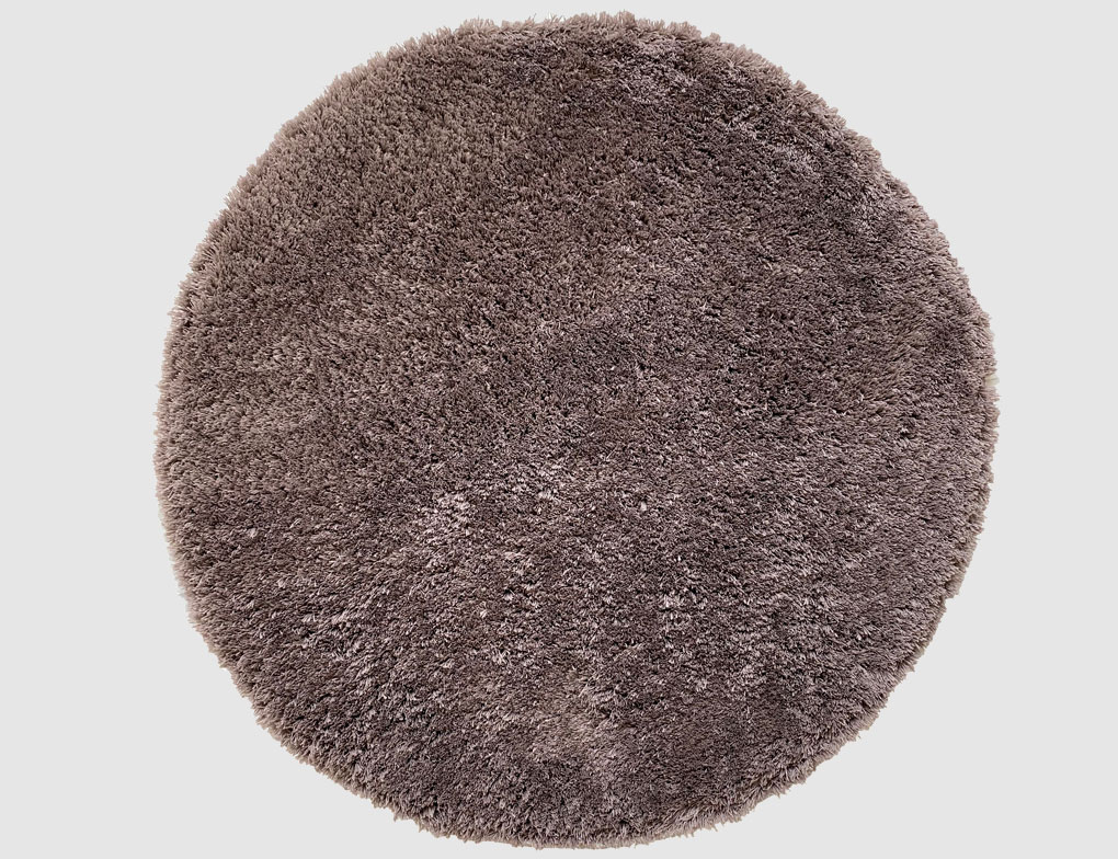 Teppich Tilda Braun rund