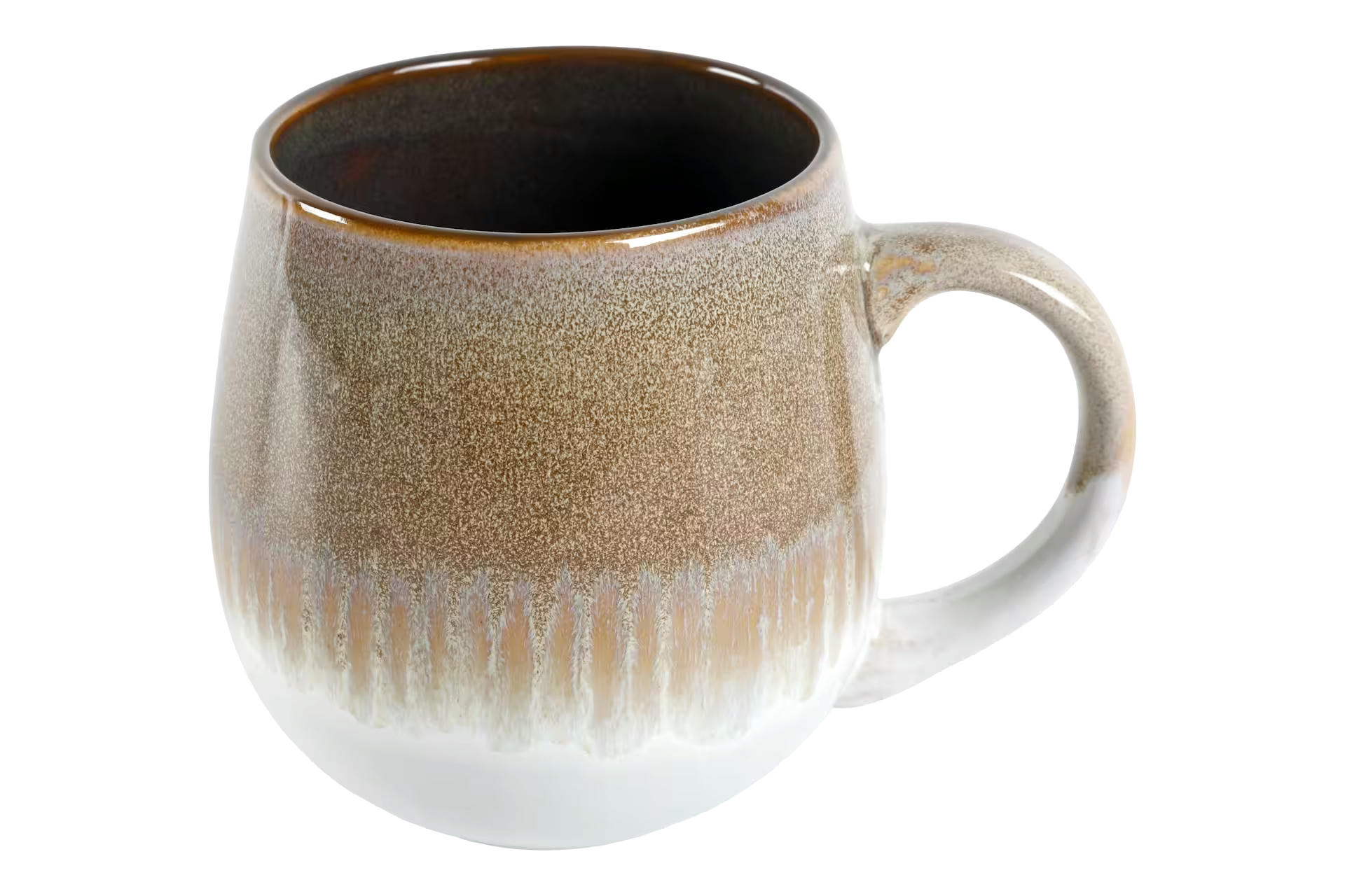 CANVAS Reactive Glaze Stoneware Coffee Mug, 562-ml