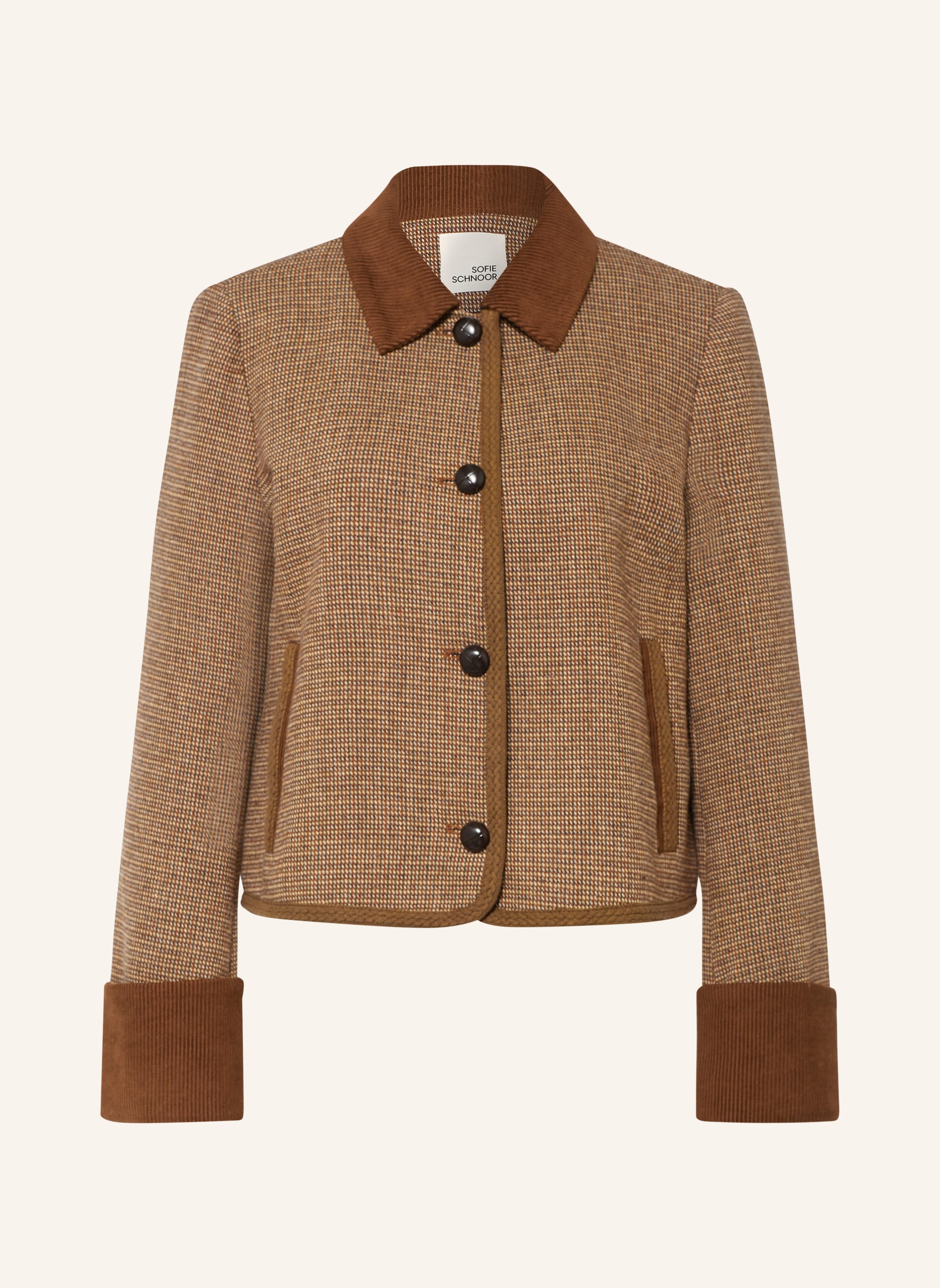 SOFIE SCHNOOR Kastenjacke KAMIKKASW aus Tweed