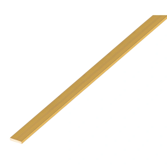 Flachstange, BxL: 7 x 1000 mm, braun