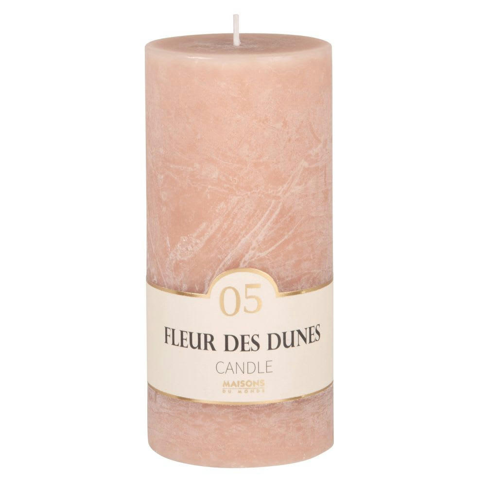 COLORAMA - Bougie parfumée rose H15 490 g