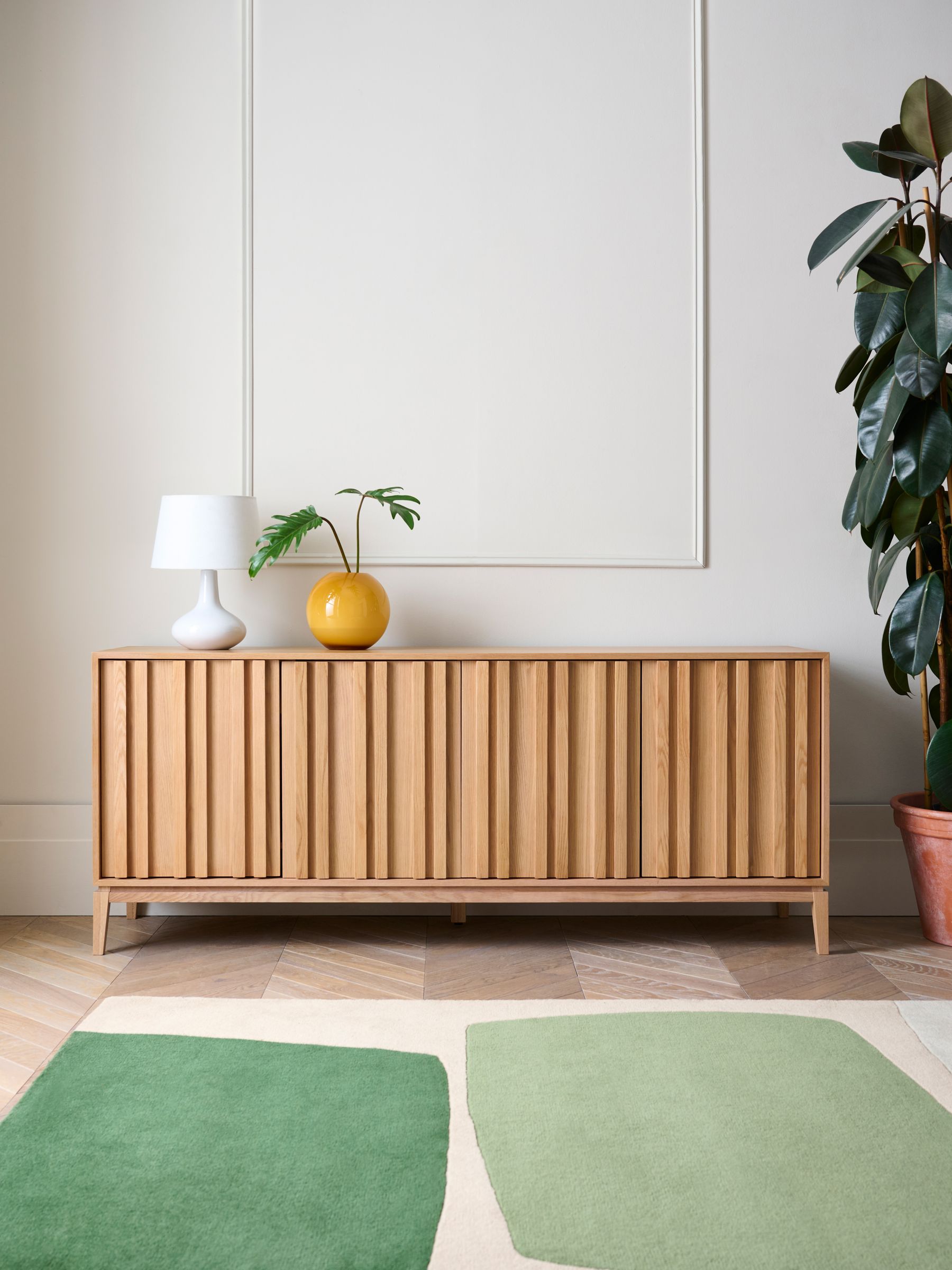 Jasper Conran London Oak Belgrave Large Sideboard