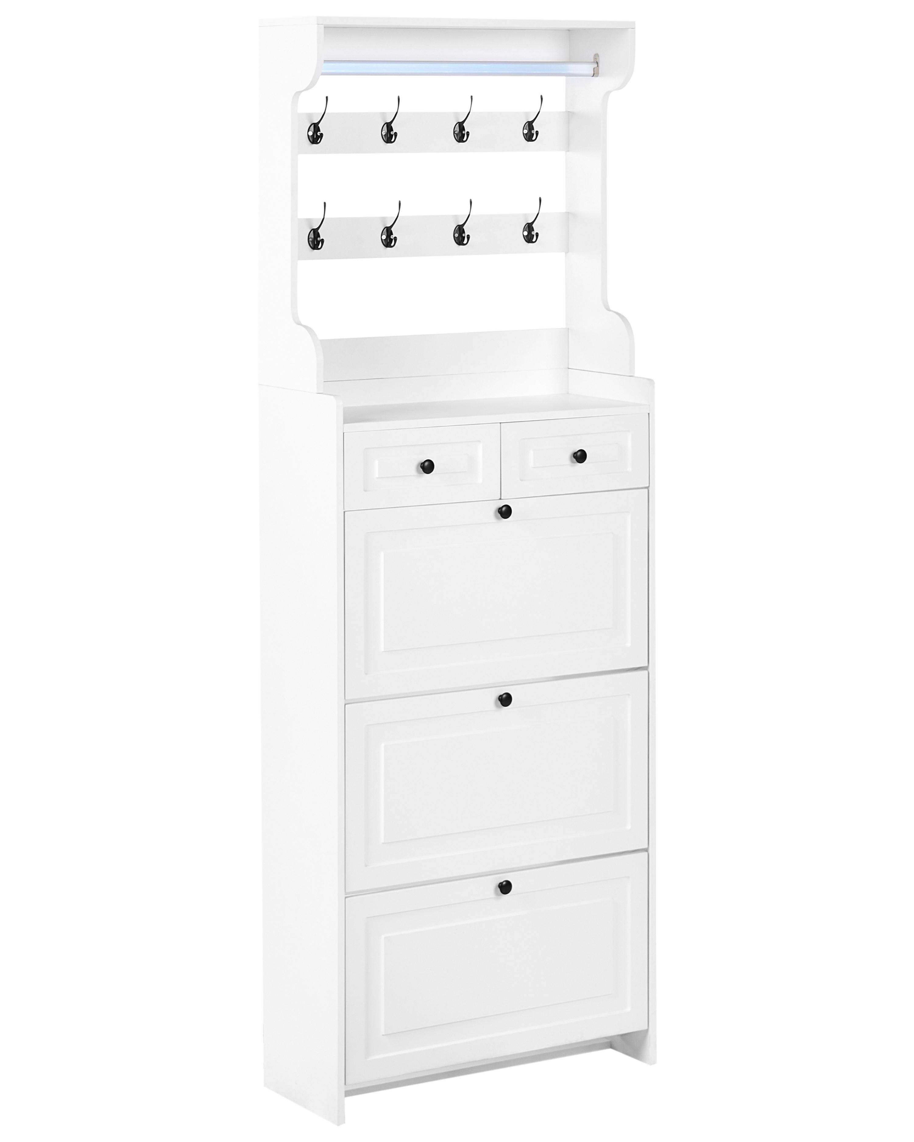 Shoe Storage Cabinet DALHOUSIE White
