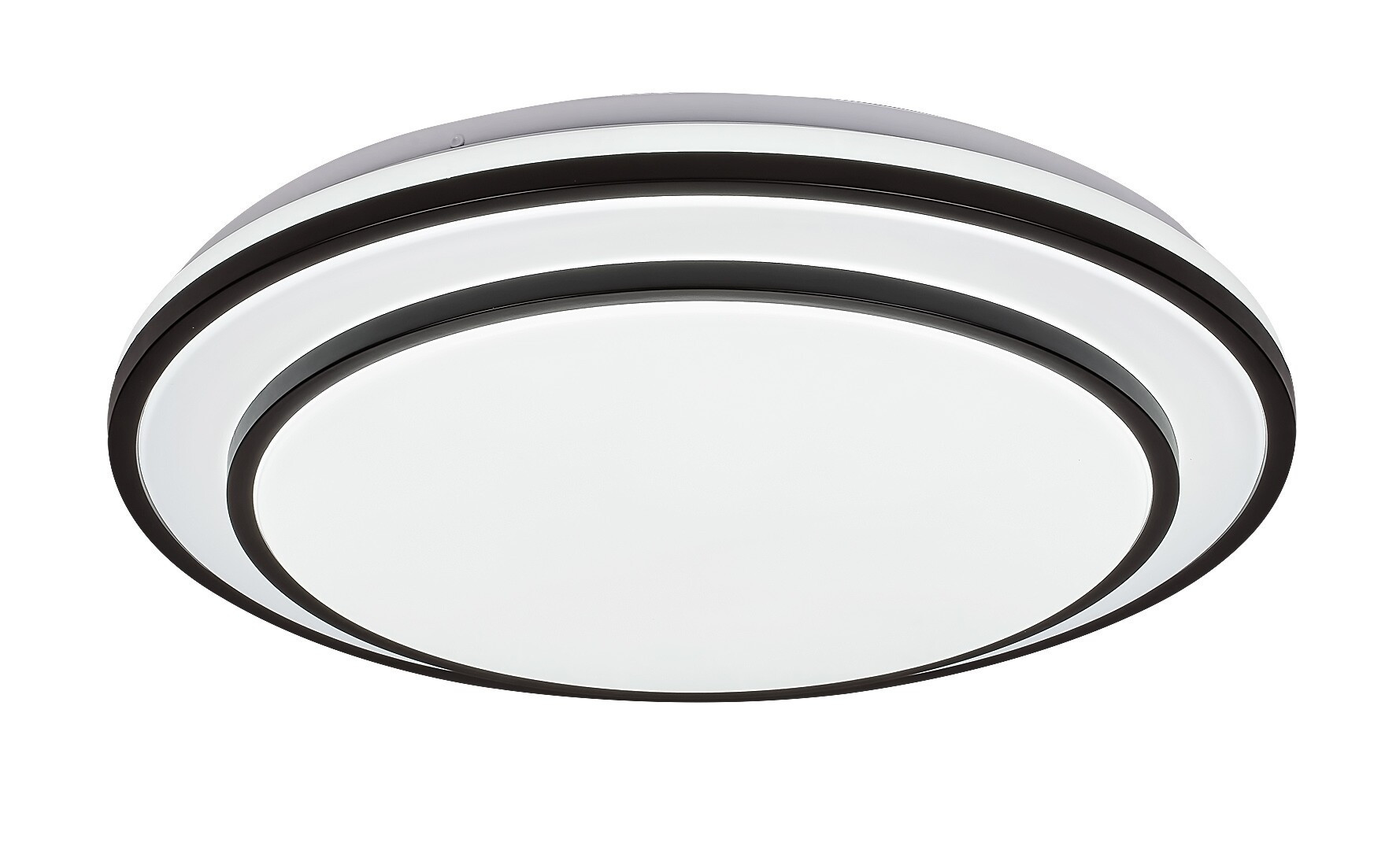 Plafon Lupita z pilotem okrągły czarny LED 1x40W 49cm 2700lm IP20 Rabalux