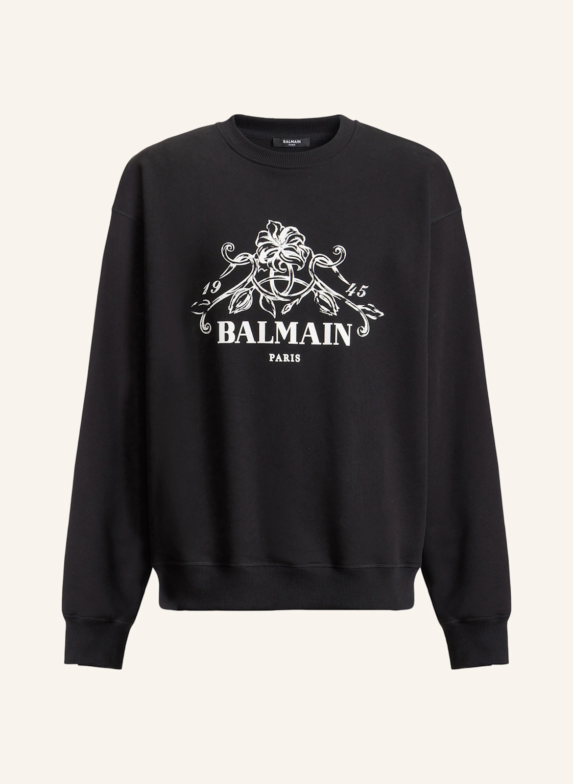 BALMAIN Bedrucktes Balmain Vine Sweatshirt