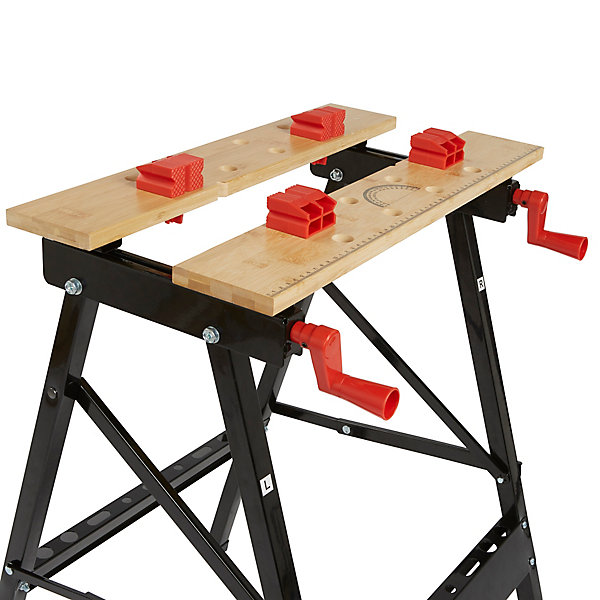 Etabli pliant mobile 100kg - 56 cm Acier