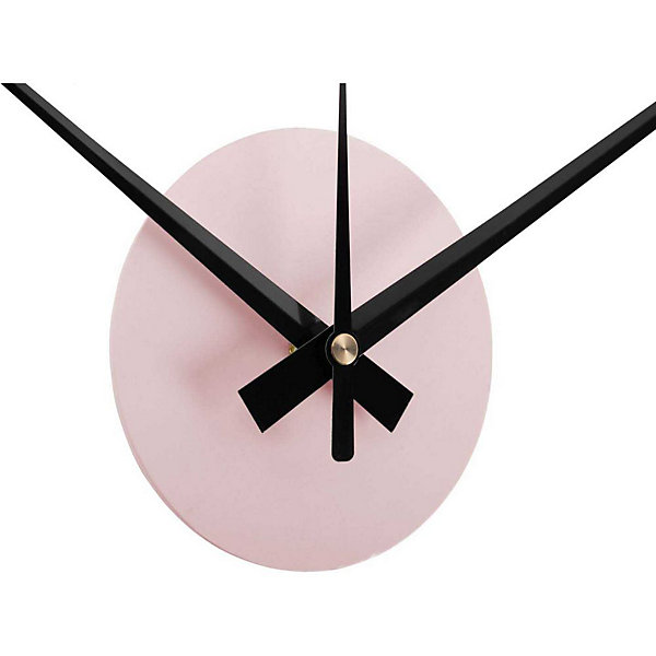 Horloge murale pastel DIY Butterfly Rose pâle